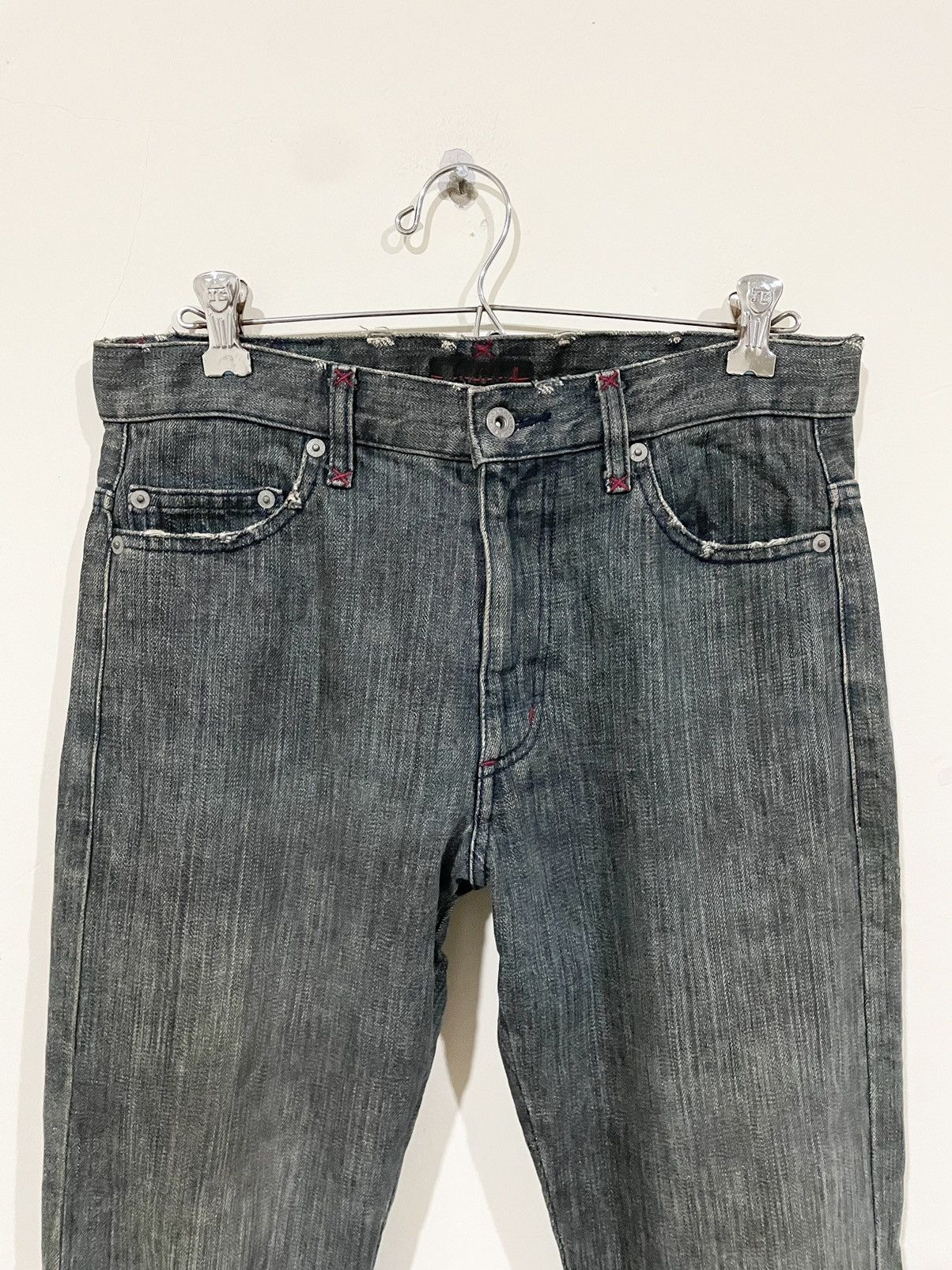 Morgan Homme Rare💥 Morgan Homme Flare Jeans Size US 31 - 8 Thumbnail