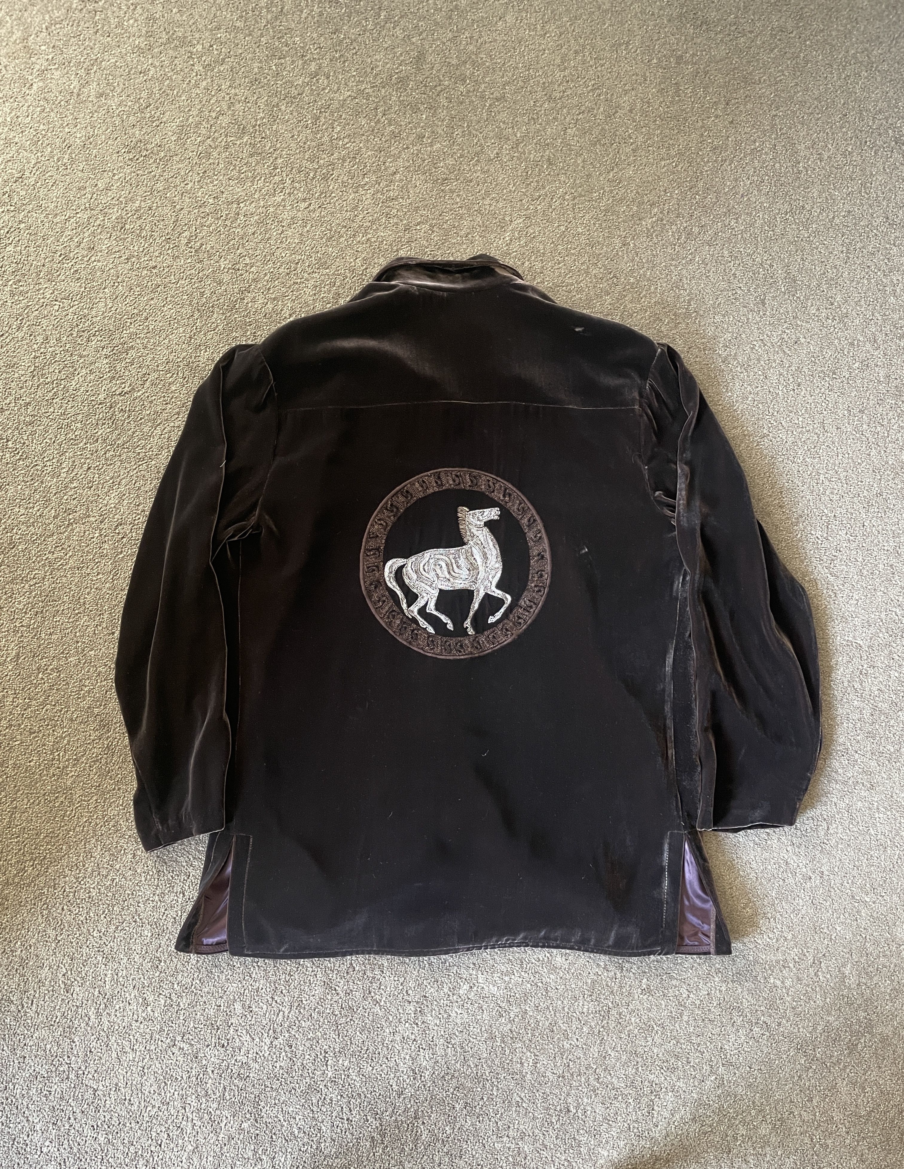 Other Embroidered Velvet Overshirt Size US M / EU 48-50 / 2 - 3 Thumbnail