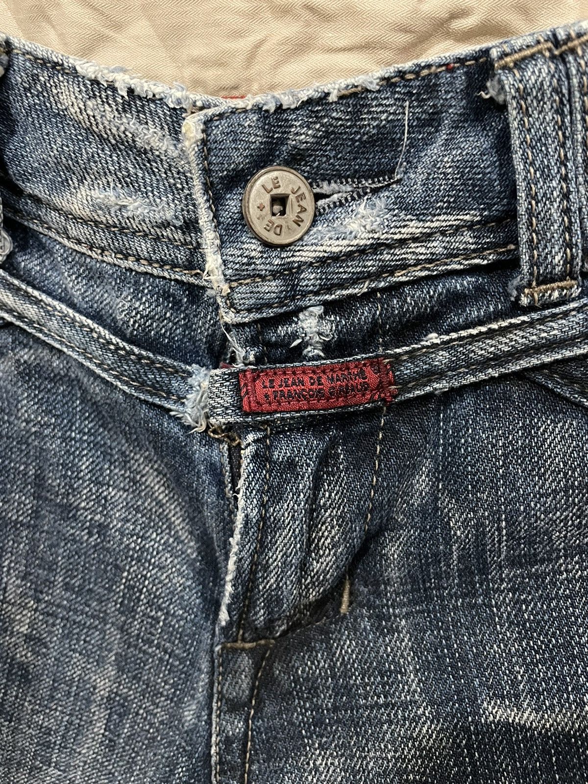 Marithe + Francois Girbaud × Vintage Rare🌹Marithe Francois Girbaud Distressd Style Rockers Jeans Size US 31 - 5 Thumbnail