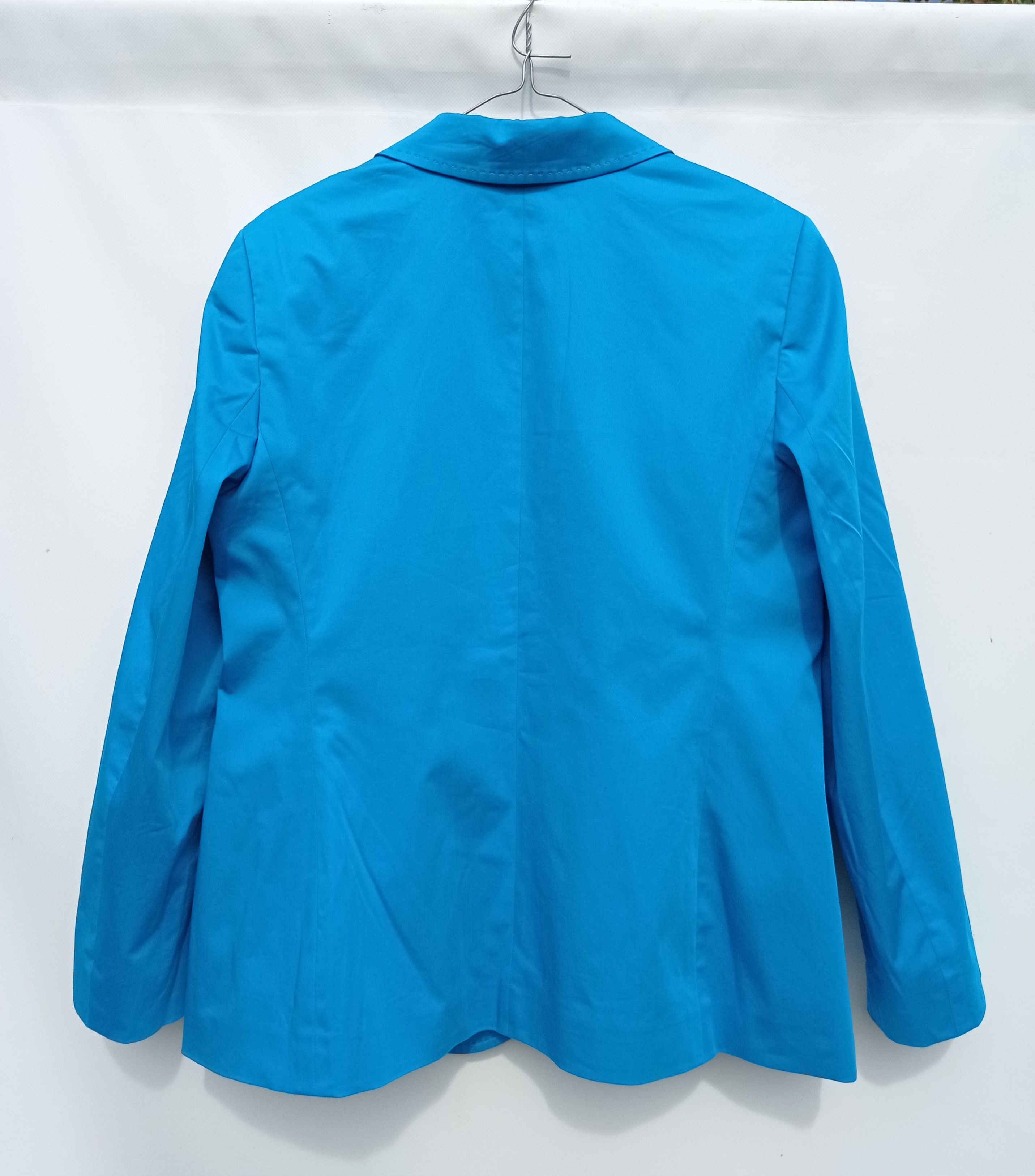 Vintage Escada Cotton Japan Stitched Lagoon Blazer Size S / US 4 / IT 40 - 2 Thumbnail