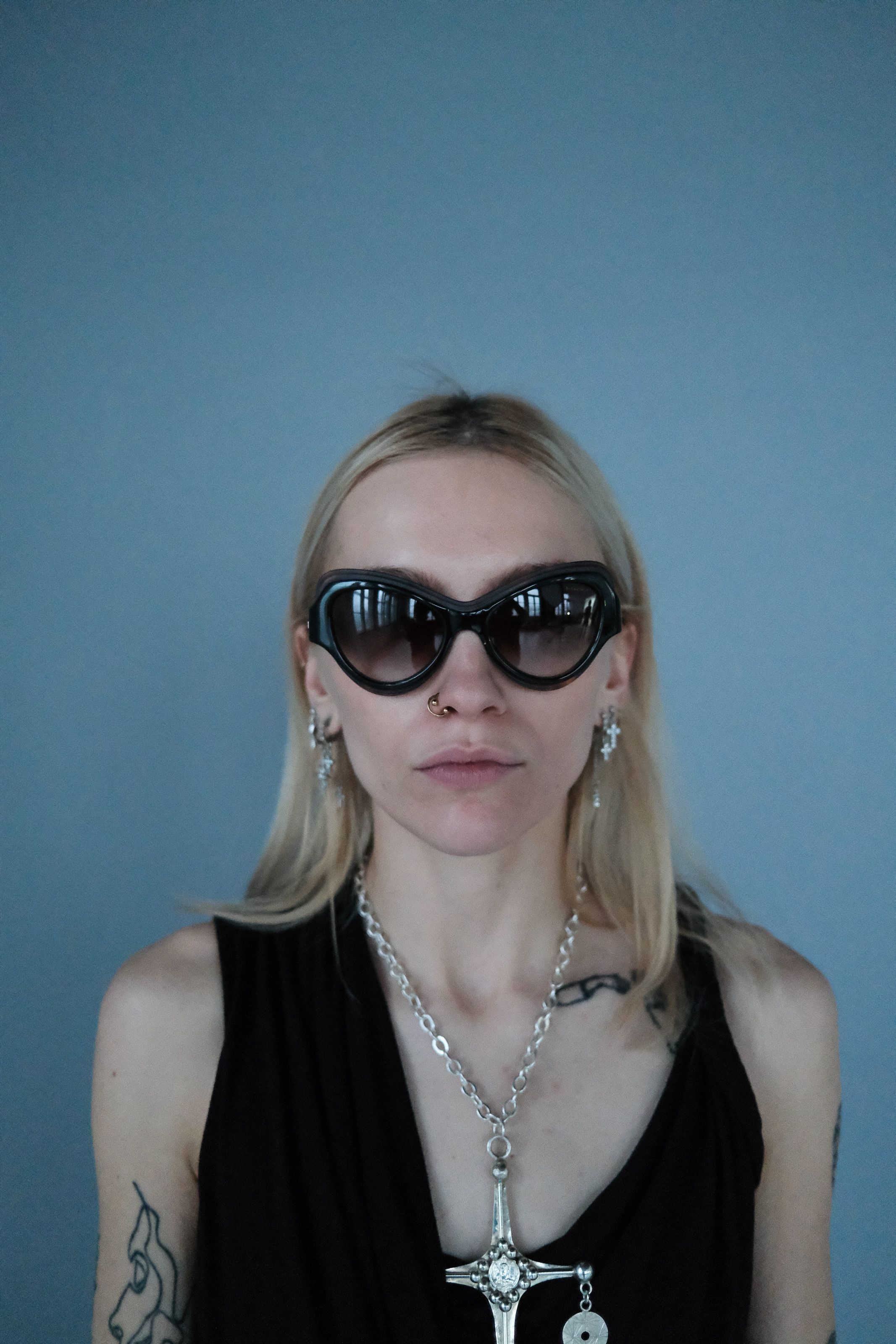 Saint Laurent Paris Yves Saint Laurent SS12 Havana Brown Cat Eye Sunglasses Size ONE SIZE - 4 Thumbnail