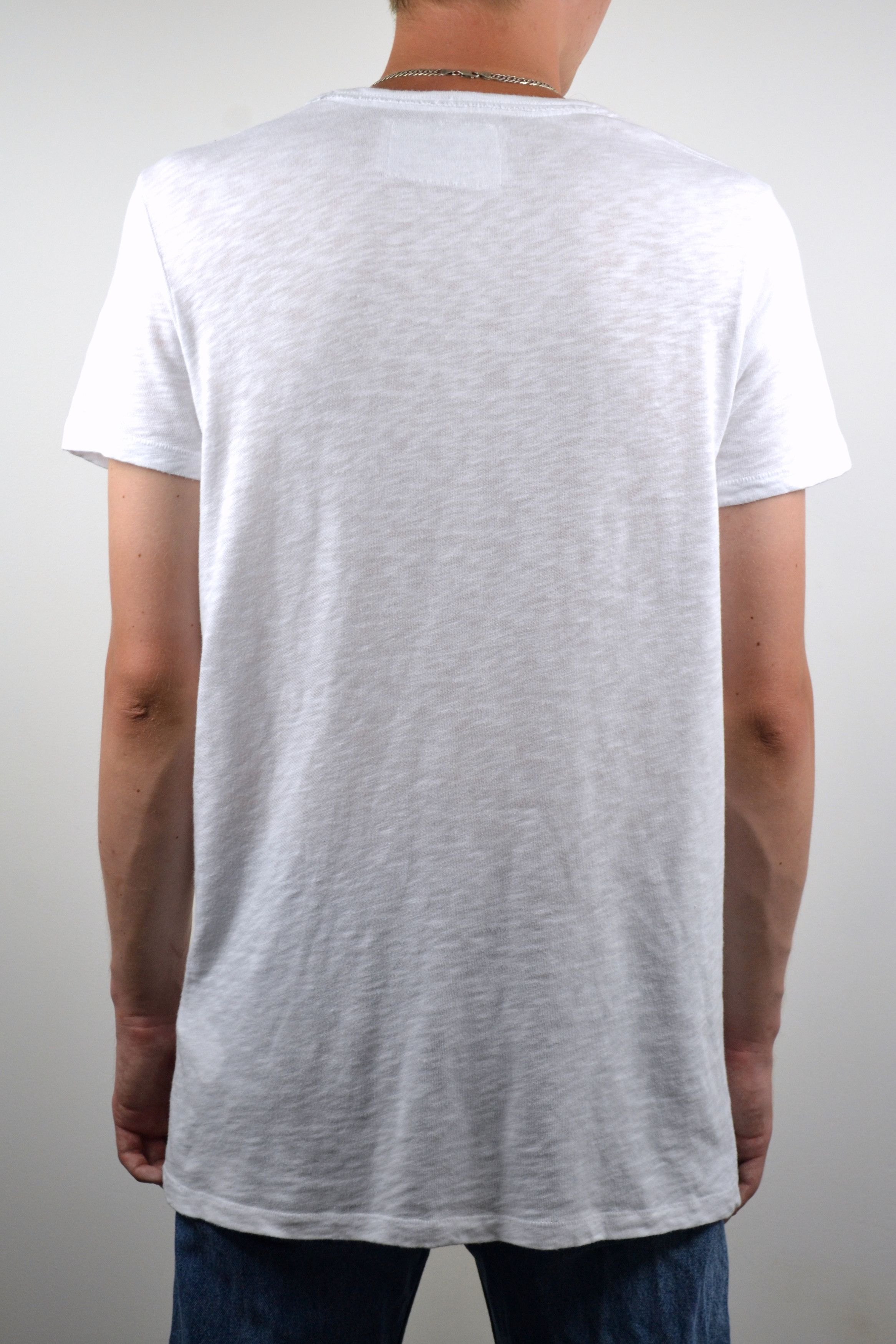 Vintage True Religion Big Logo Herren Crew Gothic White T-Shirt Size US M / EU 48-50 / 2 - 4 Thumbnail