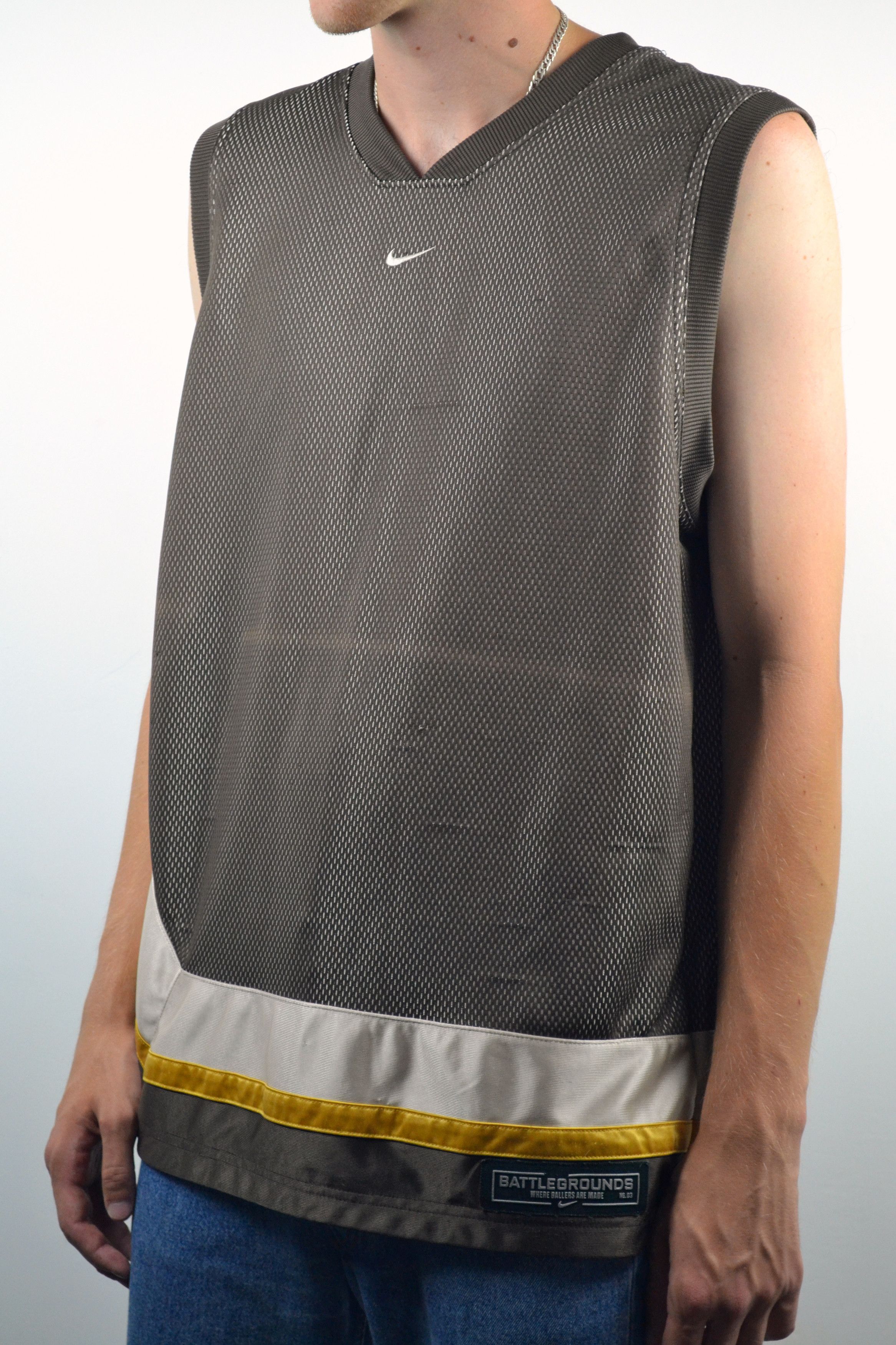 Nike Nike Middle Swoosh Travis Style Battlegrounds Jersey Size US XL / EU 56 / 4 - 4 Thumbnail