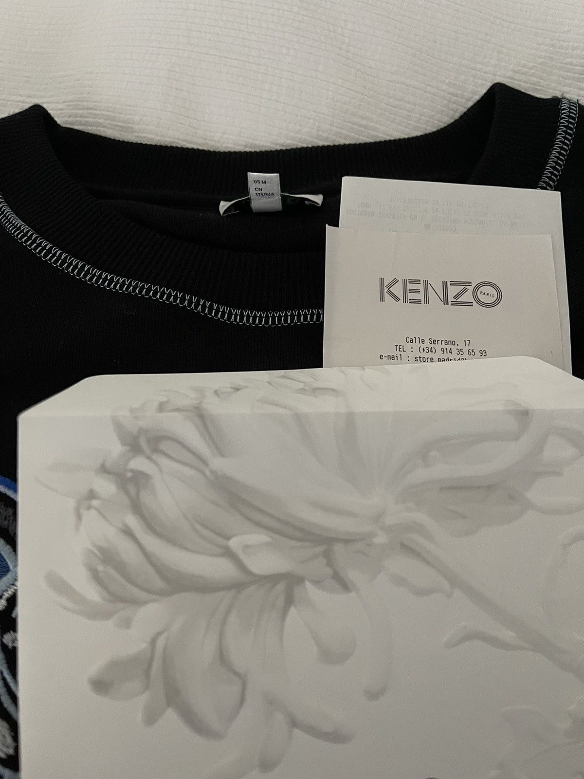 Kenzo Kenzo Embroidered Sweatshirt Size US M / EU 48-50 / 2 - 4 Thumbnail