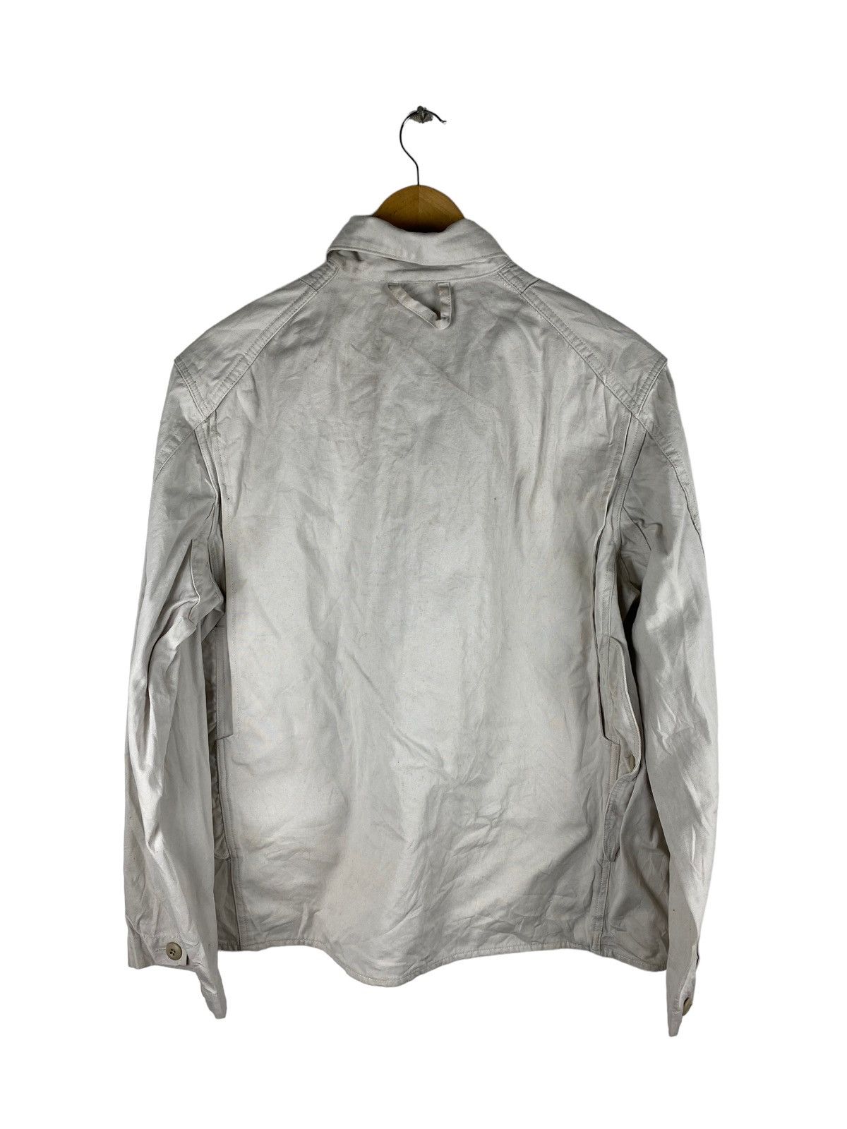 Levi's Vintage Levi’s White Utility Jacket – Made in Hong Kong Size US L / EU 52-54 / 3 - 2 Thumbnail