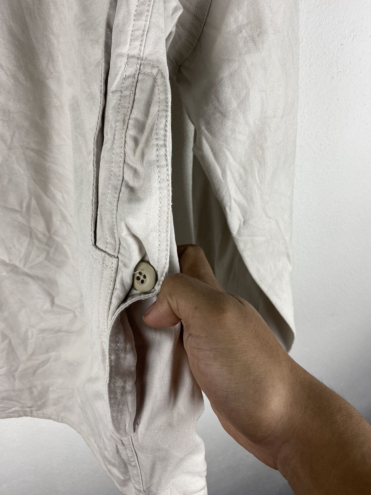 Levi's Vintage Levi’s White Utility Jacket – Made in Hong Kong Size US L / EU 52-54 / 3 - 5 Thumbnail