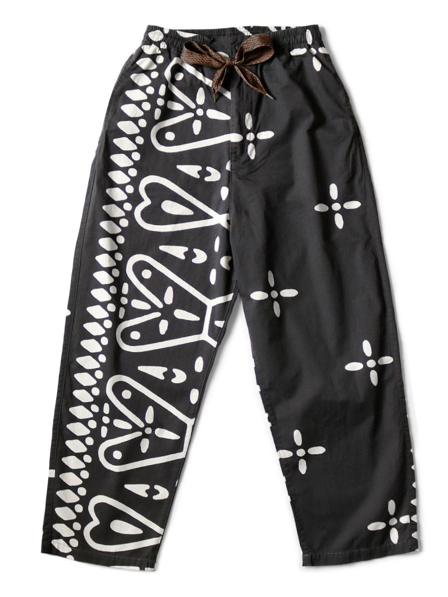 Kapital combed humongo cross pattern easy pants size 4