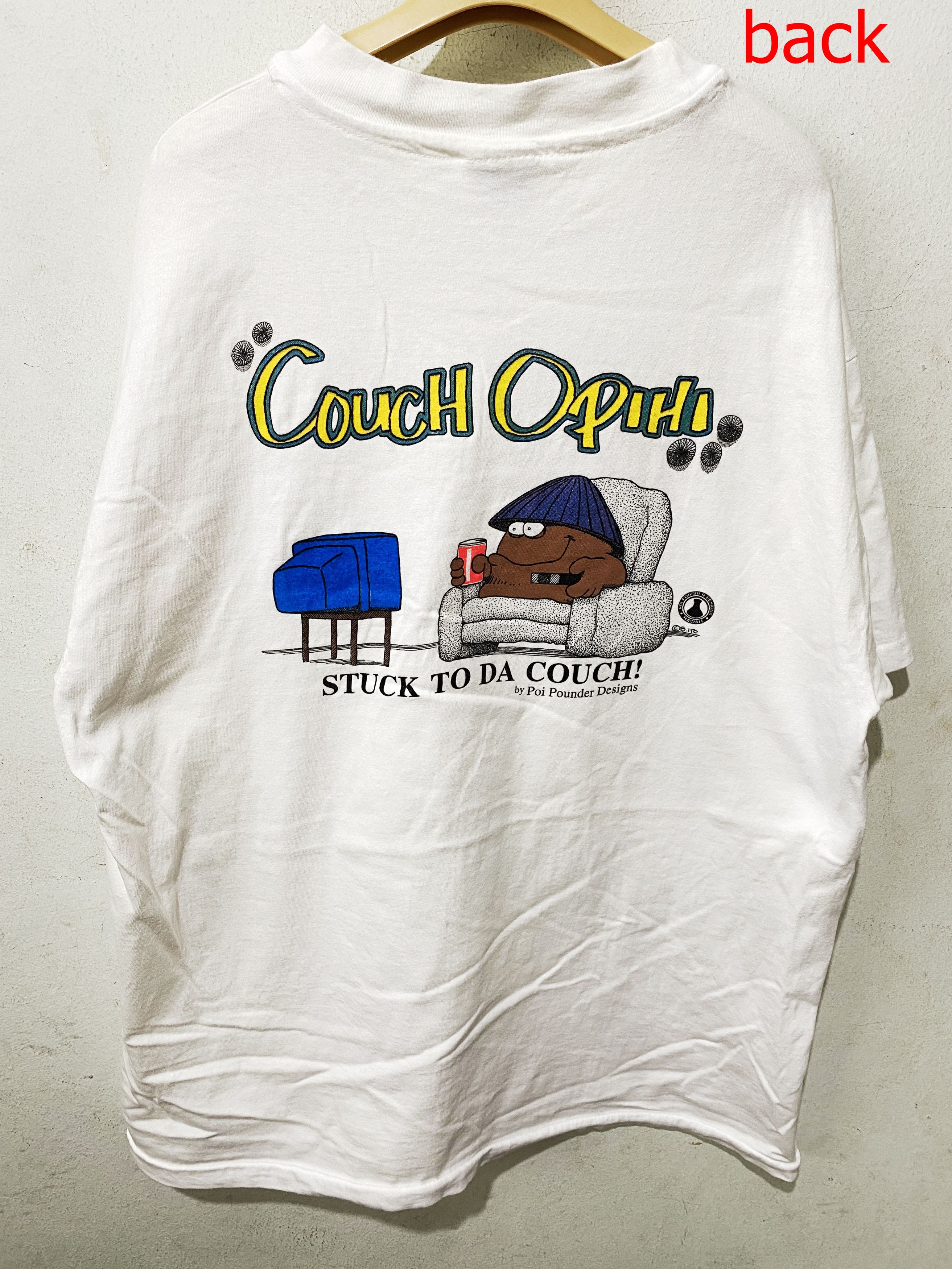 Vintage 90s Couch Opihi / Stuck to da Couch Shirt