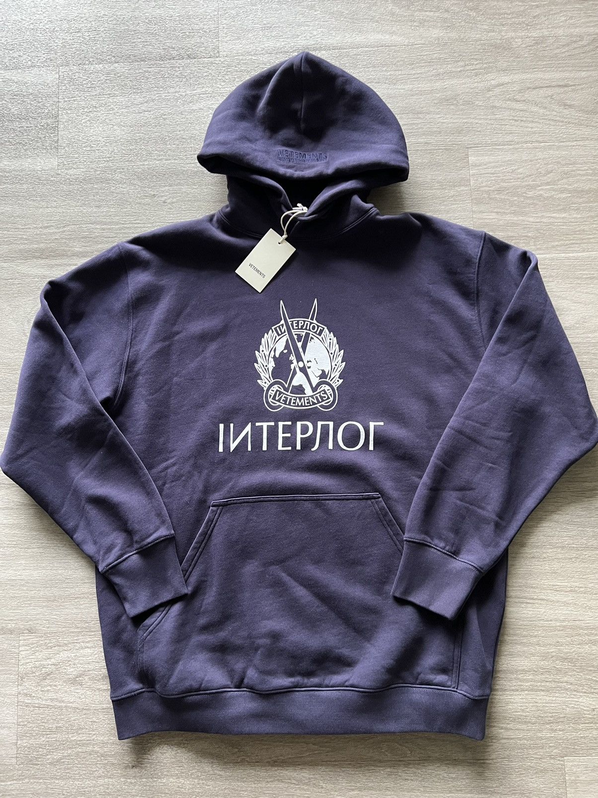 Vetements Interpol Pullover Hoodie Size US S / EU 44-46 / 1 - 1 Thumbnail