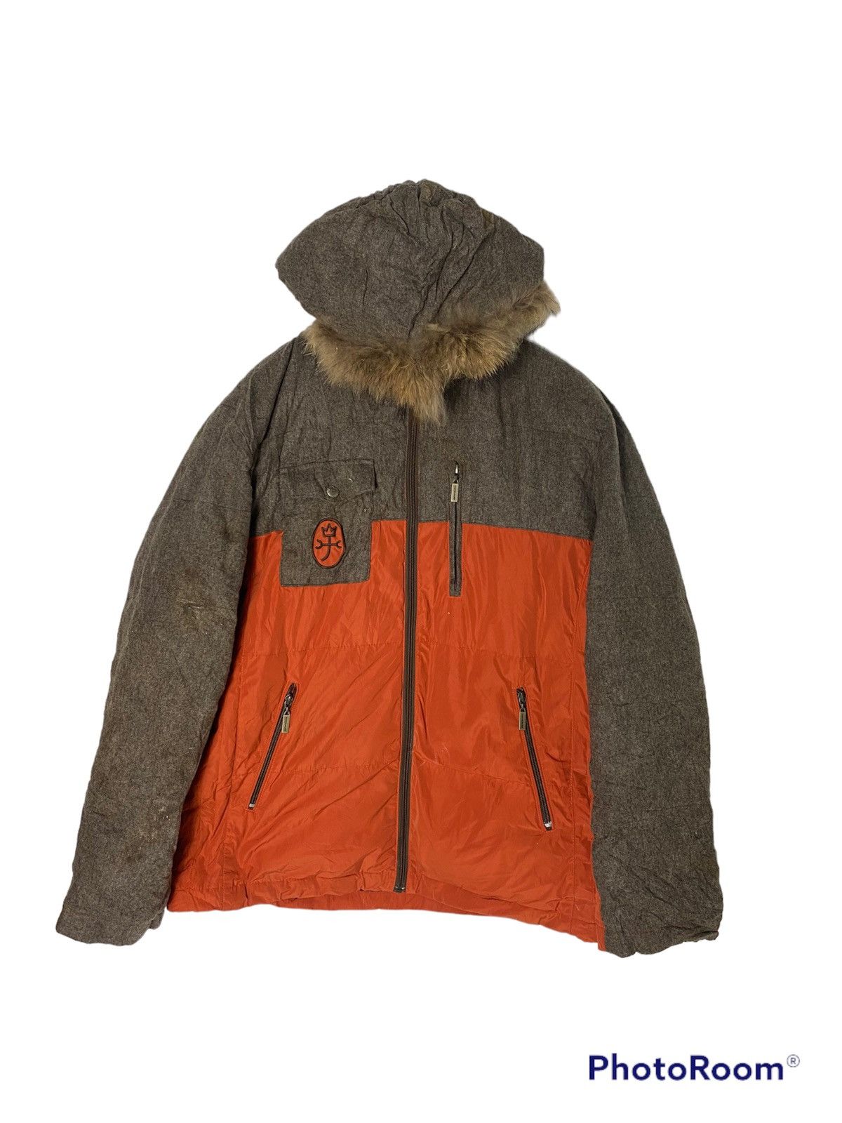 Designer × Jean Charles De Castelbajac Castlelbajac Wool Fur Jacket Size US L / EU 52-54 / 3 - 1 Thumbnail