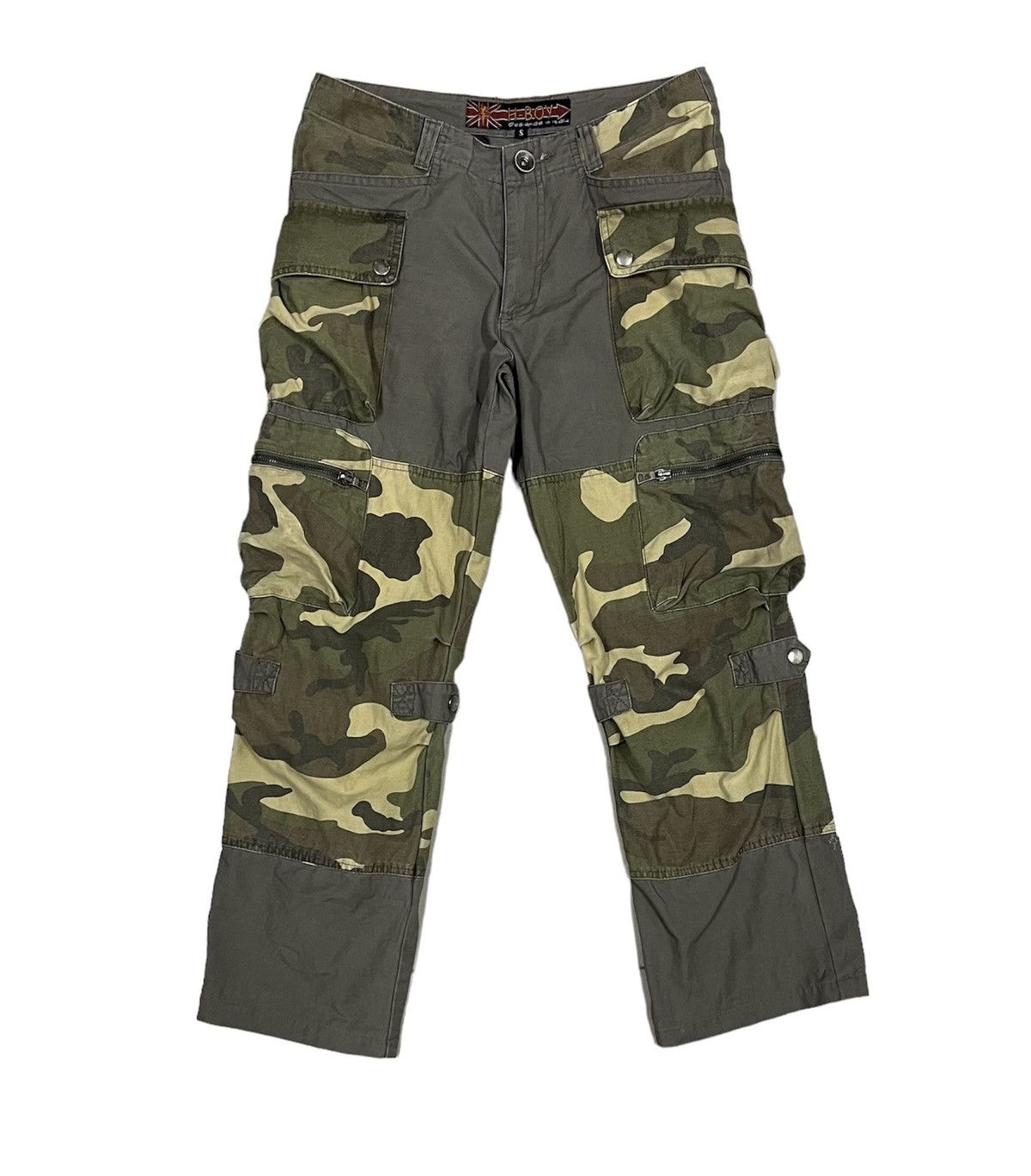 Japanese Brand H-BOY Designed in Italy Pants x Rare Design Size US 31 - 2 Thumbnail