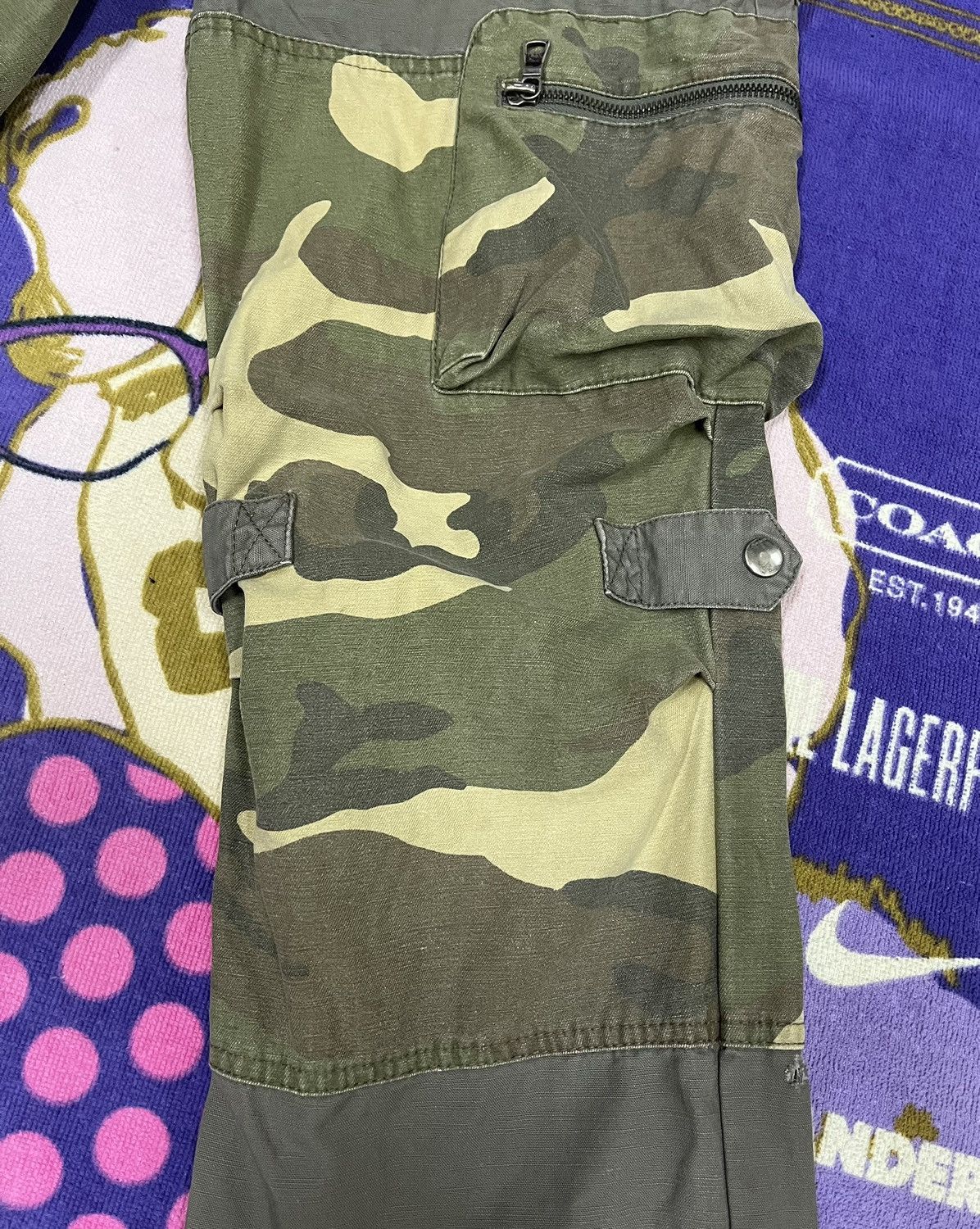 Japanese Brand H-BOY Designed in Italy Pants x Rare Design Size US 31 - 8 Thumbnail