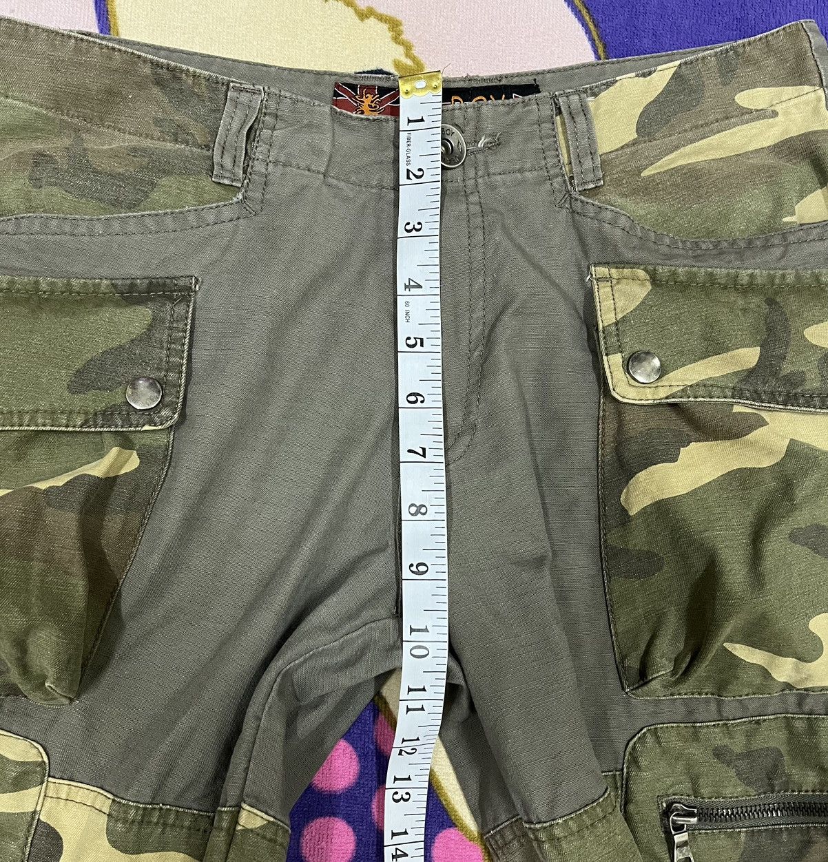 Japanese Brand H-BOY Designed in Italy Pants x Rare Design Size US 31 - 19 Thumbnail
