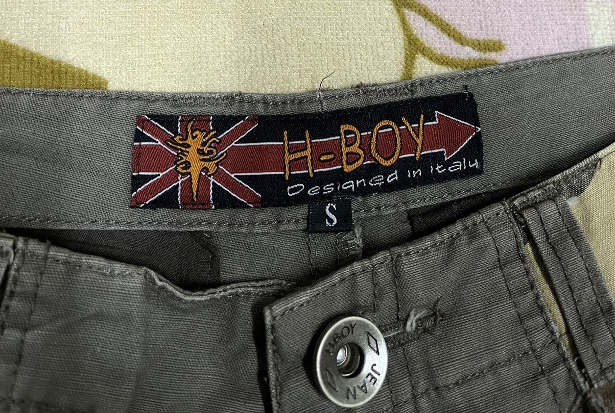Japanese Brand H-BOY Designed in Italy Pants x Rare Design Size US 31 - 15 Thumbnail
