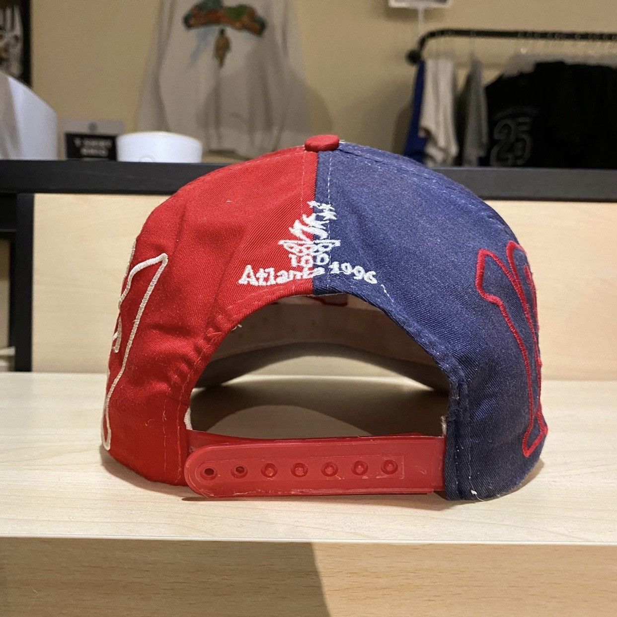 Logo 7 VINTAGE VERY RARE‼️Olympic Games USA Atlanta 1996 Embroidery Size ONE SIZE - 4 Thumbnail