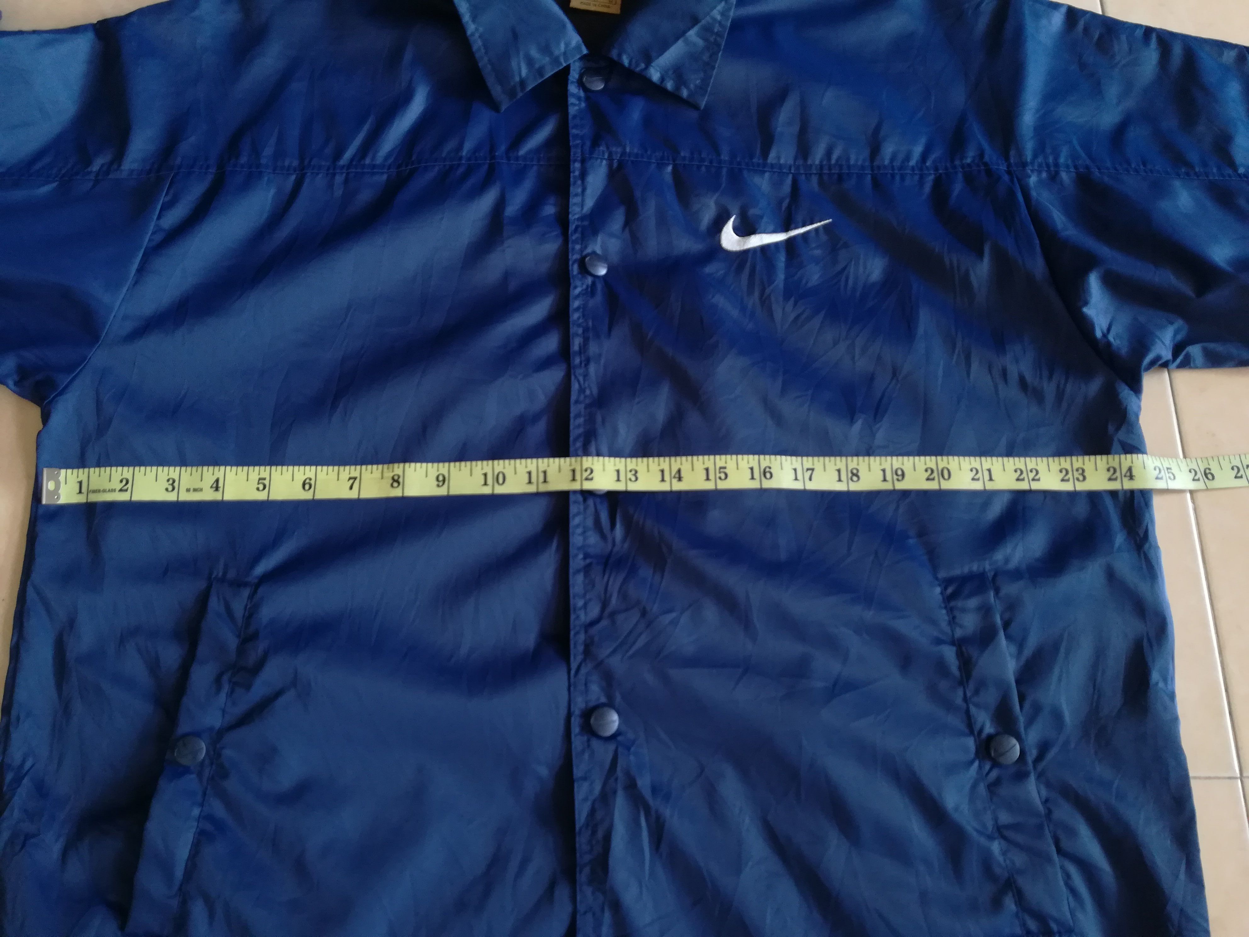 Nike × Vintage Vintage 90s Nike Button Up Jacket Size US M / EU 48-50 / 2 - 9 Thumbnail