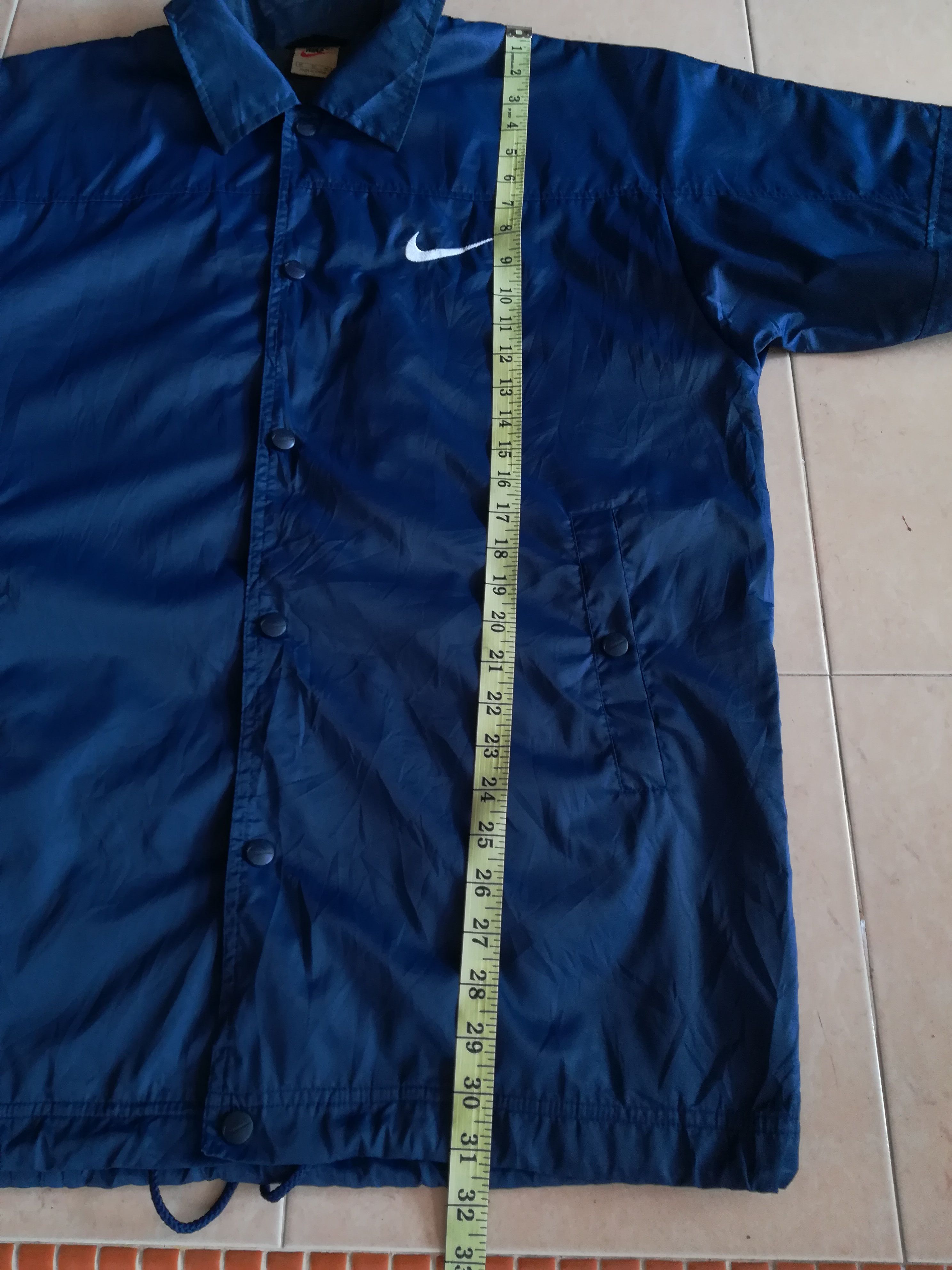 Nike × Vintage Vintage 90s Nike Button Up Jacket Size US M / EU 48-50 / 2 - 10 Thumbnail