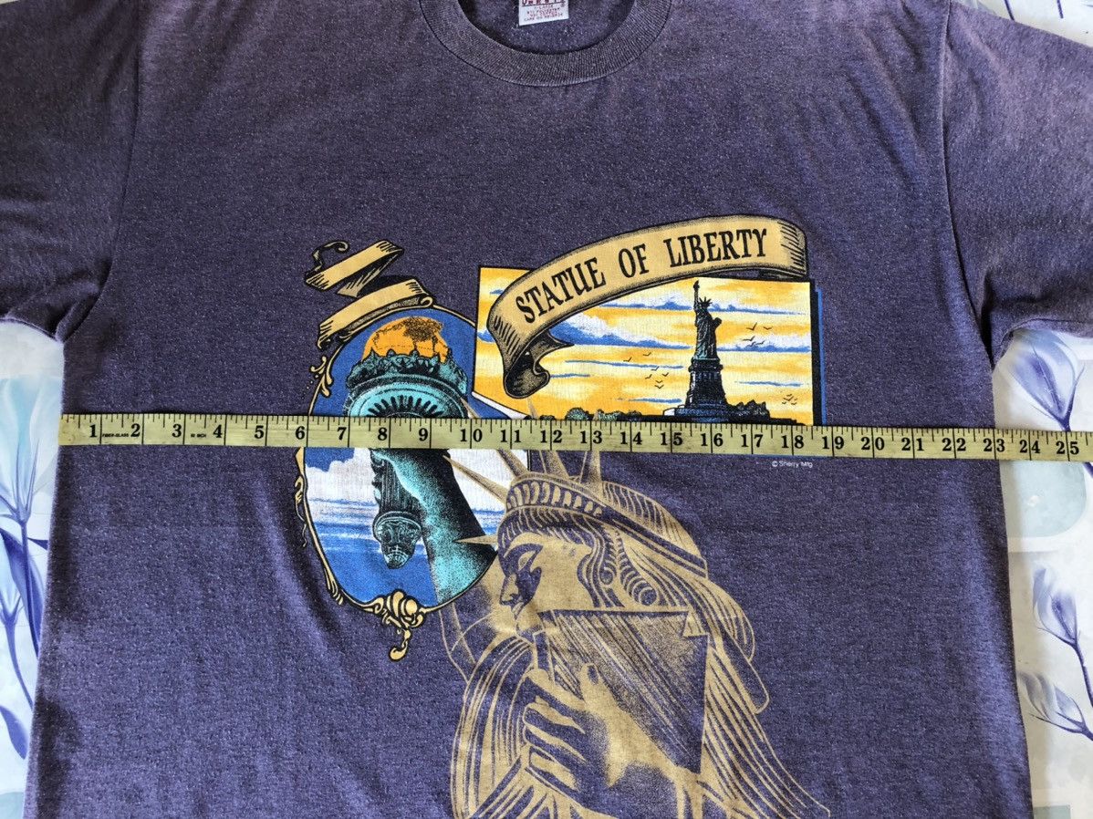 Vintage Vintage 80s/90s Statue of Liberty TShirt Size US XL / EU 56 / 4 - 7 Thumbnail