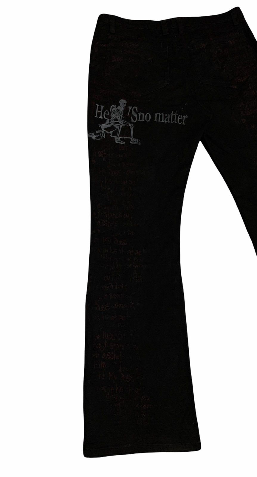 Seditionaries × Vintage Rare Design Vintage Brand Anarchy Punk Pants 1990s Size US 30 / EU 46 - 3 Thumbnail