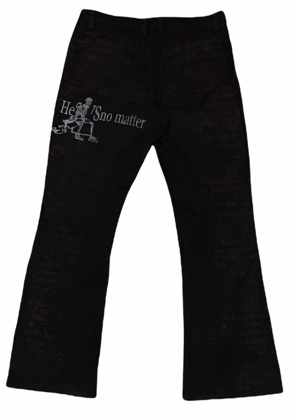 Seditionaries × Vintage Rare Design Vintage Brand Anarchy Punk Pants 1990s Size US 30 / EU 46 - 1 Thumbnail