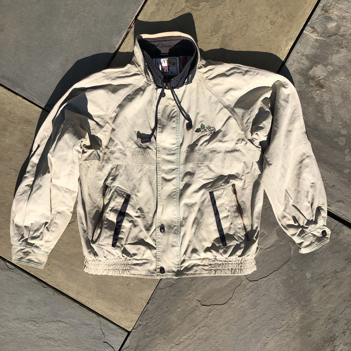Cutter And Buck Y2K Canvas Golf Jacket Grailed