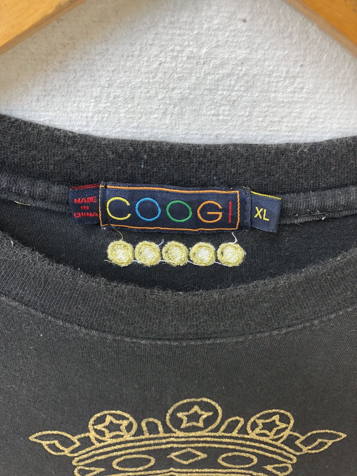 Coogi Rare Vintage Coogi Embroidery Logo Tee Size US L / EU 52-54 / 3 - 4 Thumbnail