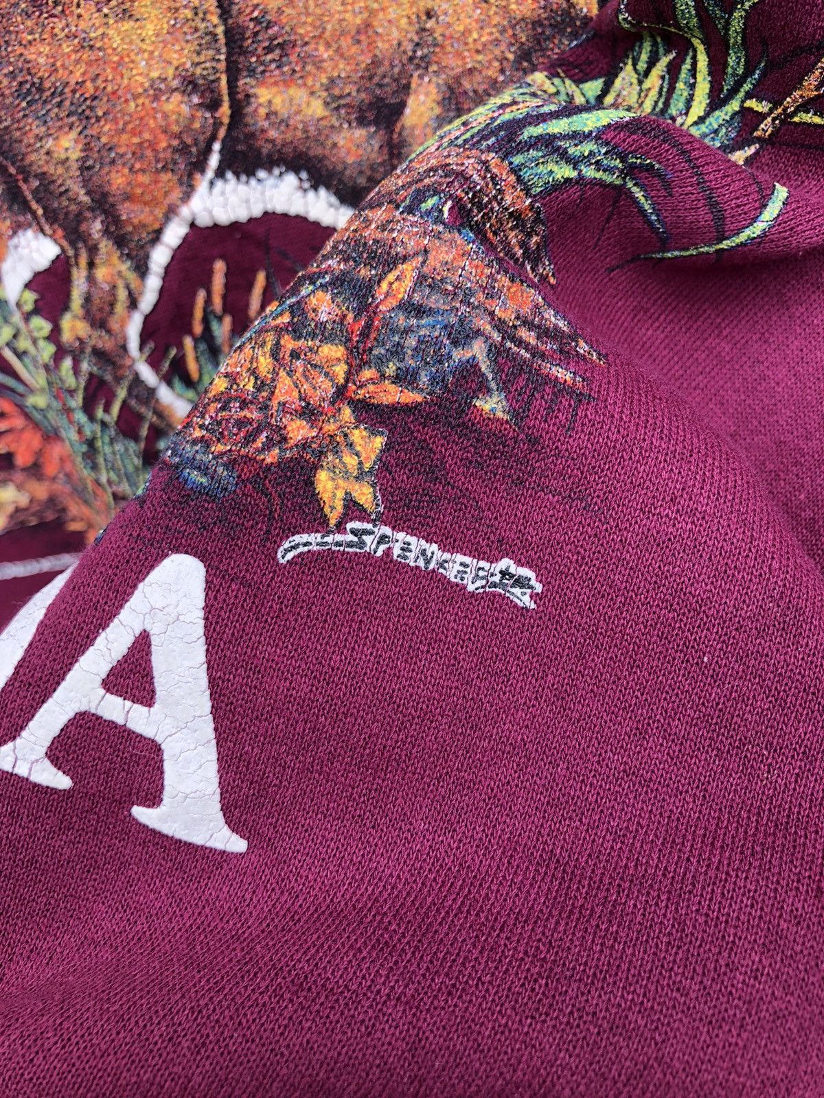 Habitat × Vintage Vintage 80s Florida Deer Animal Sweatshirt Size US M / EU 48-50 / 2 - 3 Thumbnail
