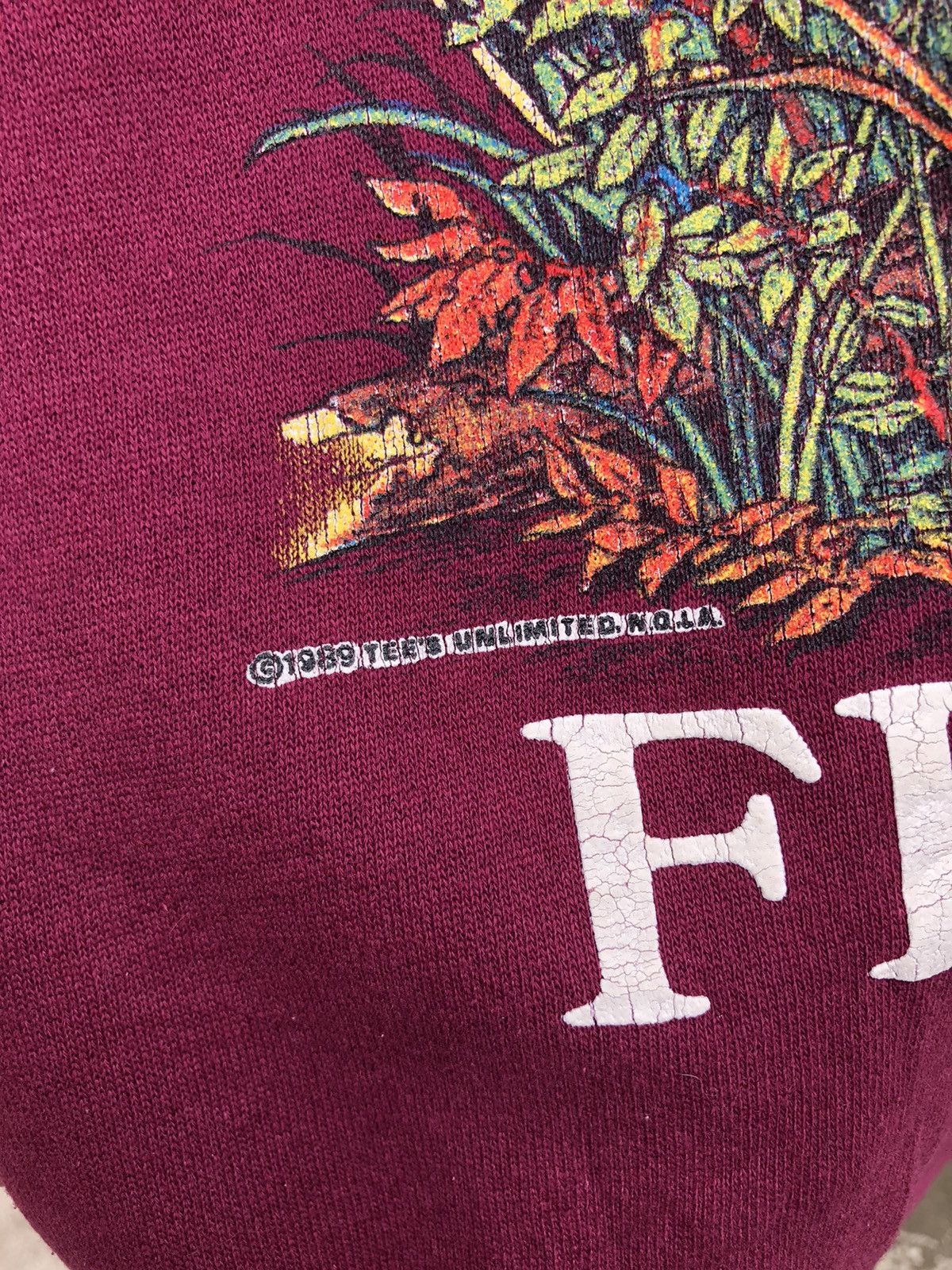 Habitat × Vintage Vintage 80s Florida Deer Animal Sweatshirt Size US M / EU 48-50 / 2 - 2 Thumbnail