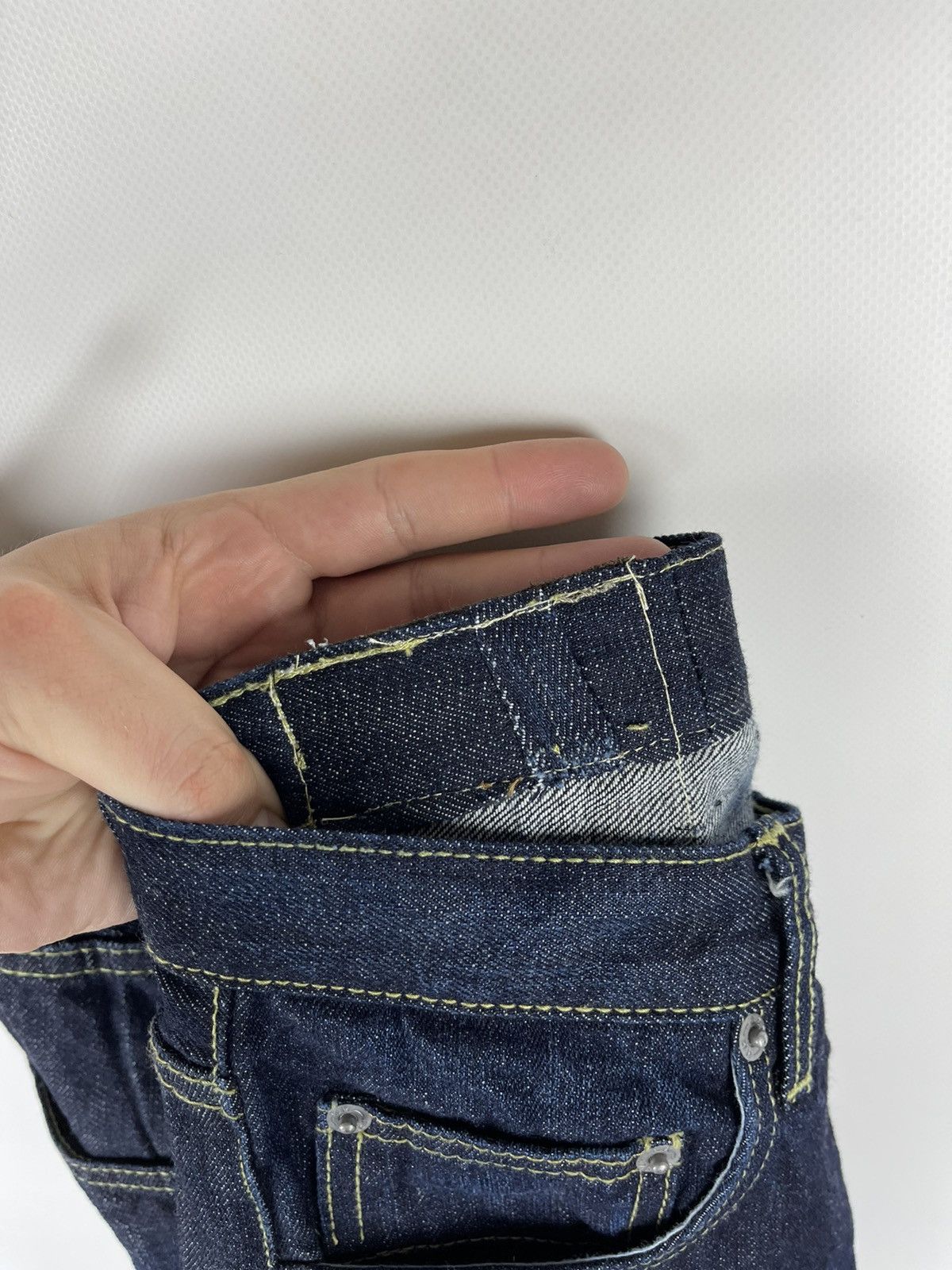 Japanese Brand Neighborhood technical apparel indigo blue faded Japan denim Size US 32 / EU 48 - 18 Thumbnail