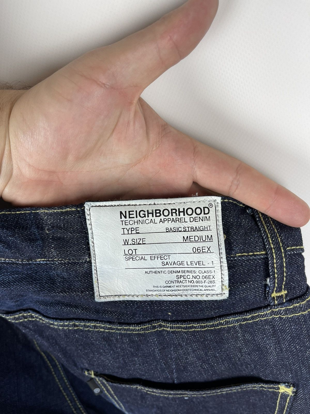 Japanese Brand Neighborhood technical apparel indigo blue faded Japan denim Size US 32 / EU 48 - 17 Thumbnail