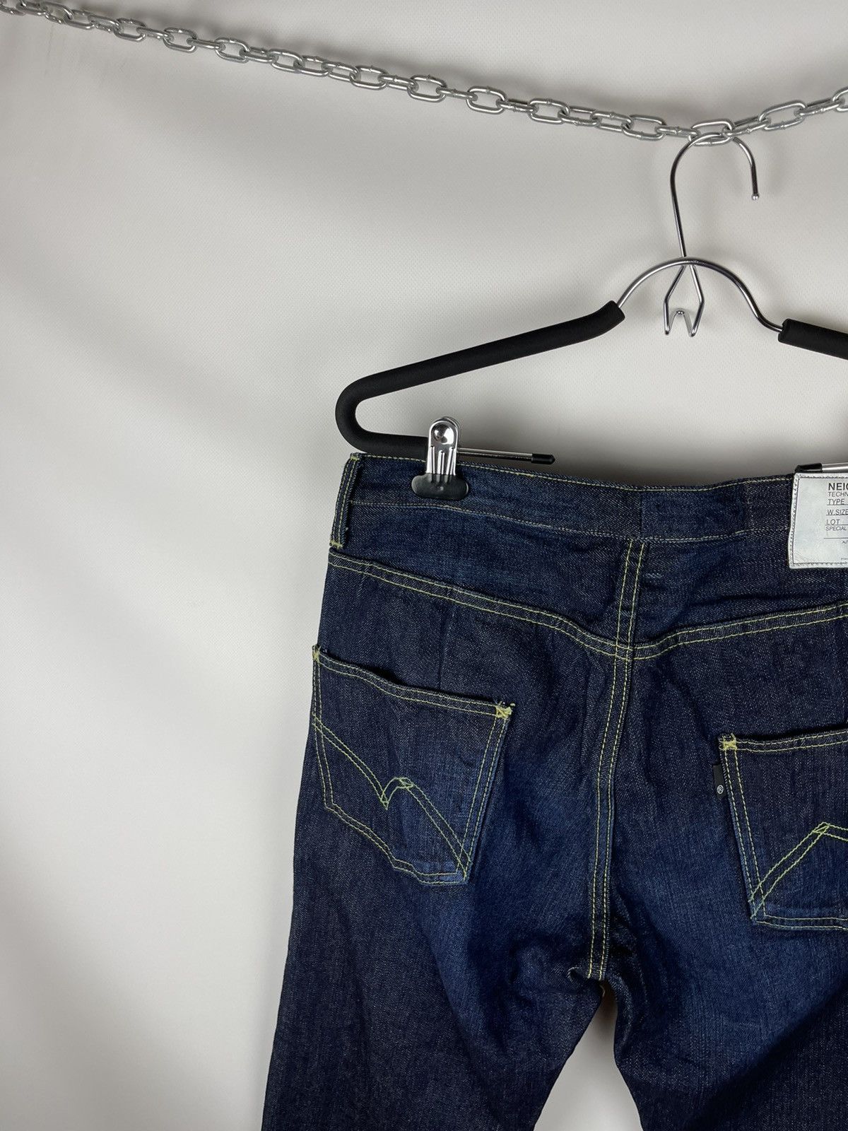 Japanese Brand Neighborhood technical apparel indigo blue faded Japan denim Size US 32 / EU 48 - 11 Thumbnail