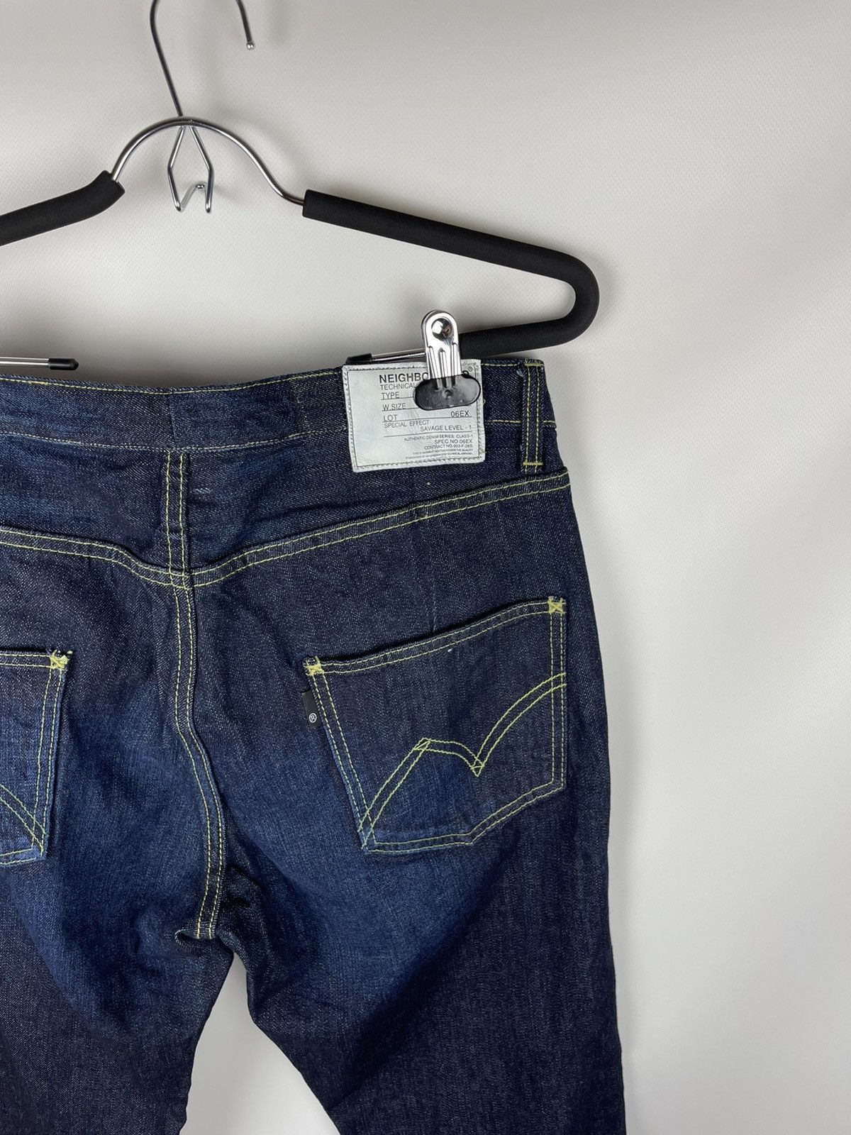 Japanese Brand Neighborhood technical apparel indigo blue faded Japan denim Size US 32 / EU 48 - 12 Thumbnail