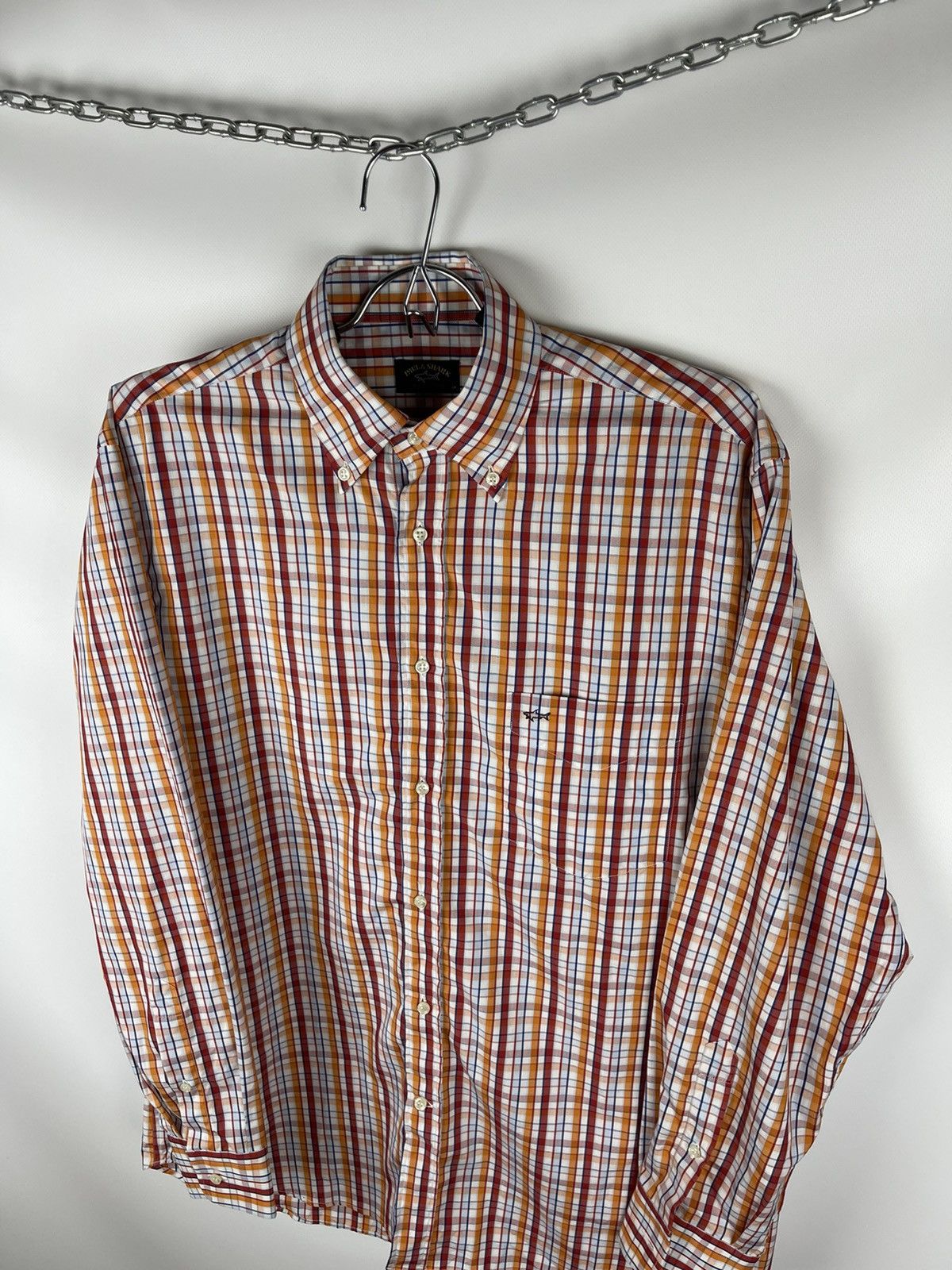 Paul & Shark Paul & Shark checkered multicolor button up shirt size 39 Size US L / EU 52-54 / 3 - 1 Thumbnail