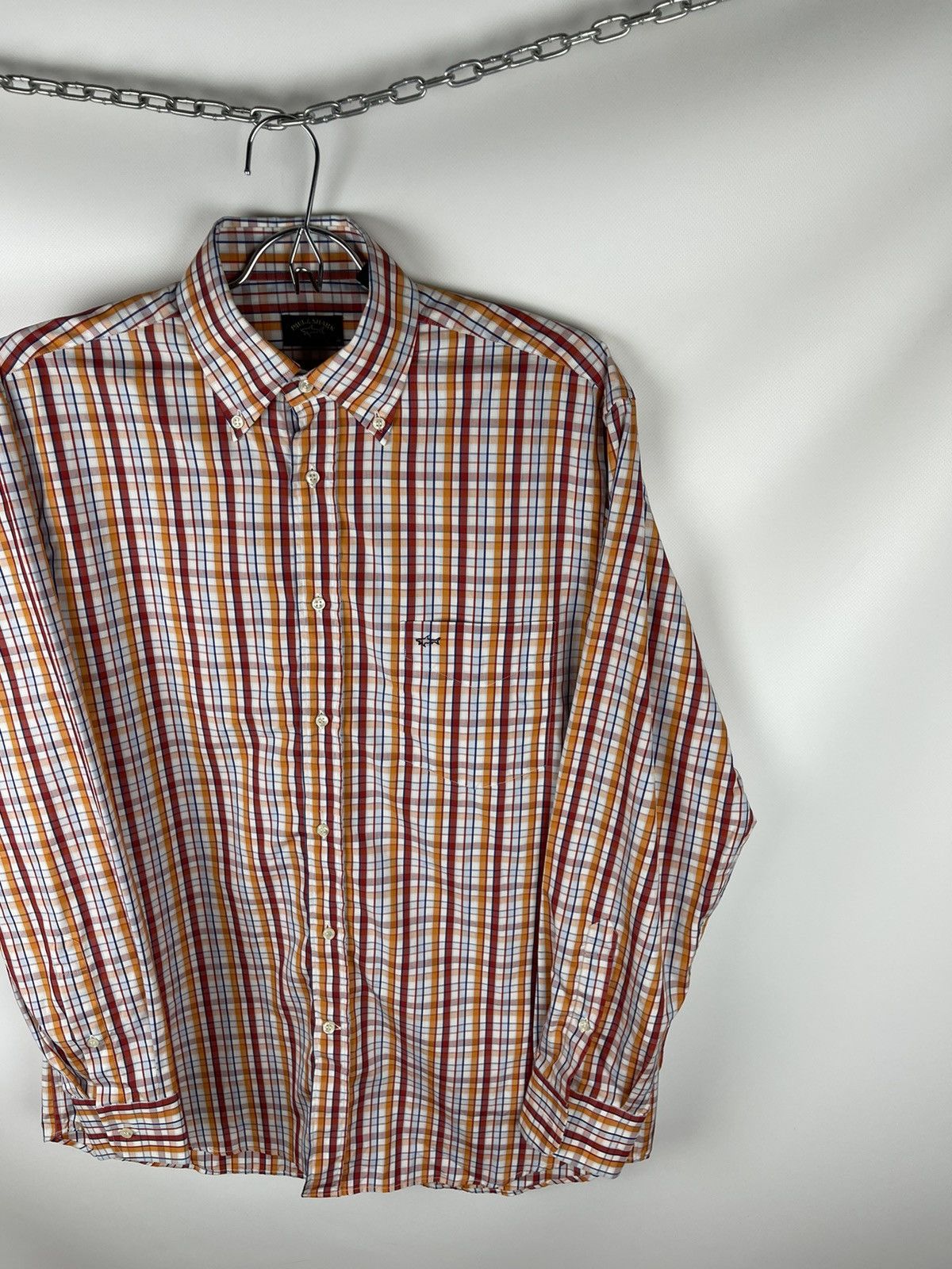 Paul & Shark Paul & Shark checkered multicolor button up shirt size 39 Size US L / EU 52-54 / 3 - 6 Thumbnail