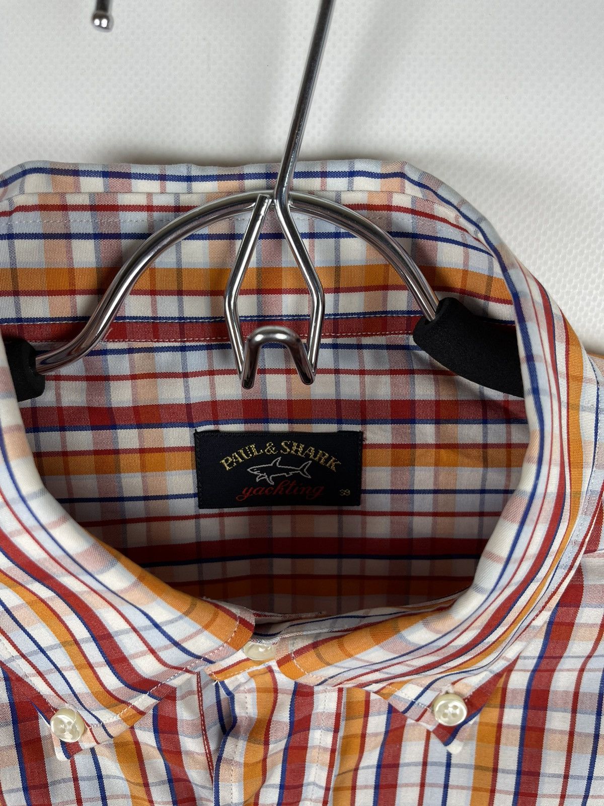 Paul & Shark Paul & Shark checkered multicolor button up shirt size 39 Size US L / EU 52-54 / 3 - 8 Thumbnail