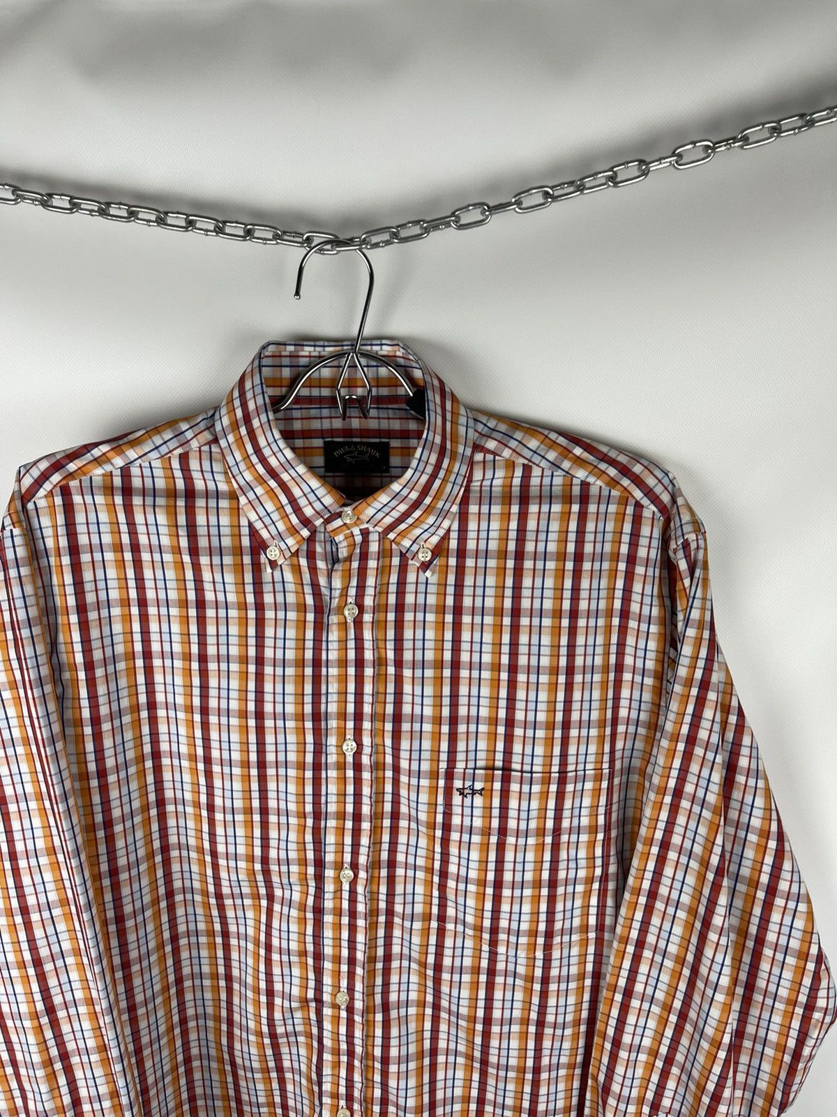 Paul & Shark Paul & Shark checkered multicolor button up shirt size 39 Size US L / EU 52-54 / 3 - 5 Thumbnail