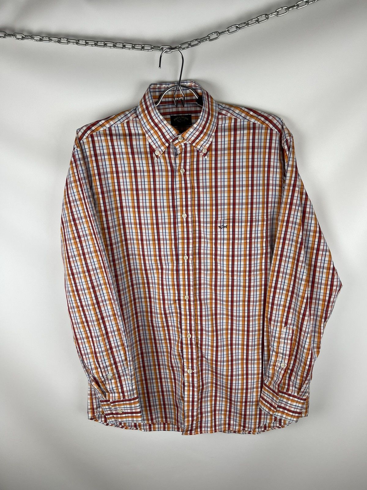 Paul & Shark Paul & Shark checkered multicolor button up shirt size 39 Size US L / EU 52-54 / 3 - 2 Thumbnail