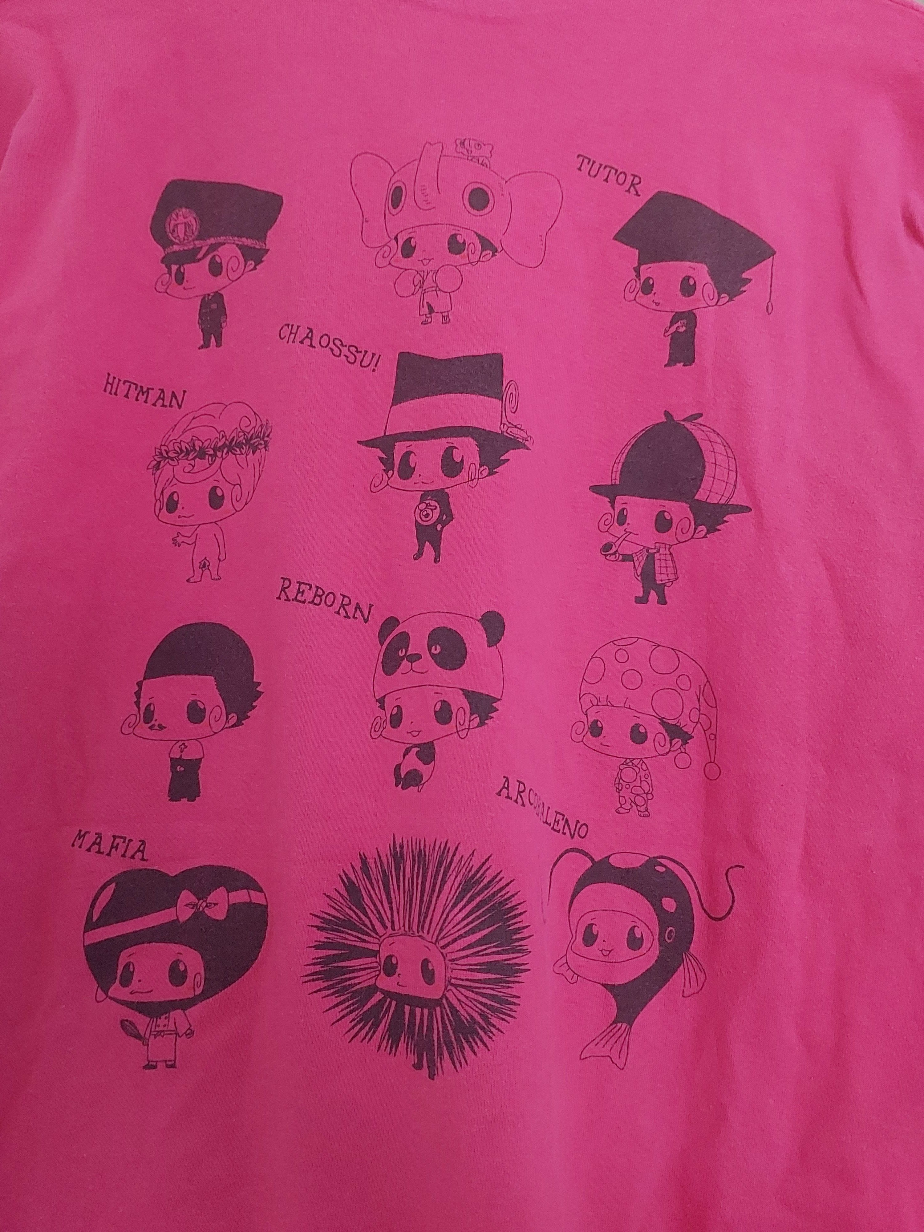 Anime VINTAGE KATEKYO HITMAN REBORN! ANIME T-SHIRT Size US XL / EU 56 / 4 - 9 Thumbnail