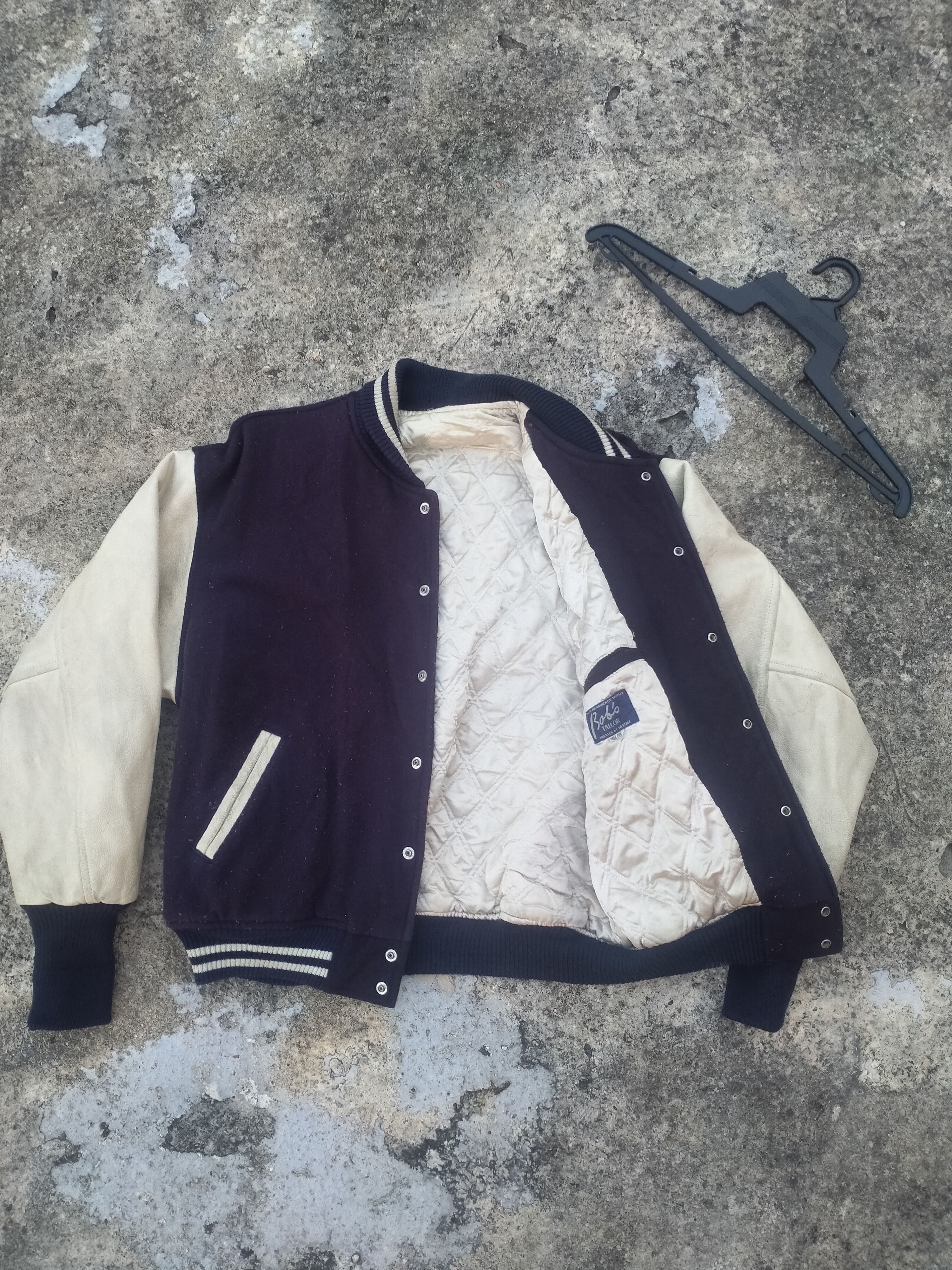 Japanese Brand × Vintage BOB TAILOR VARSITY JACKET Size US XXL / EU 58 / 5 - 4 Thumbnail