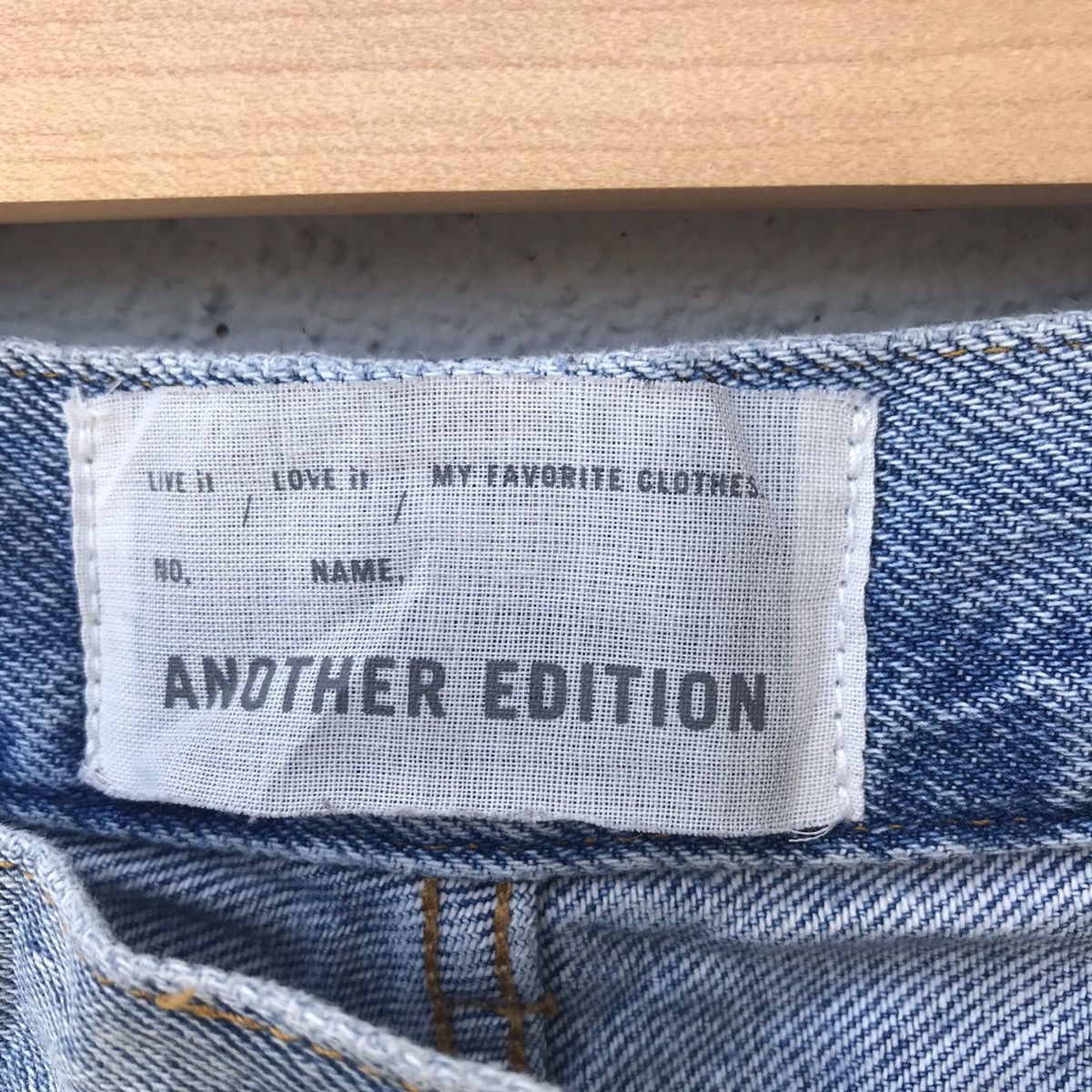 Japanese Brand Distressed!! Another Edition Wide Leg Ripped Baggy Jeans Size US 26 / EU 42 - 11 Thumbnail