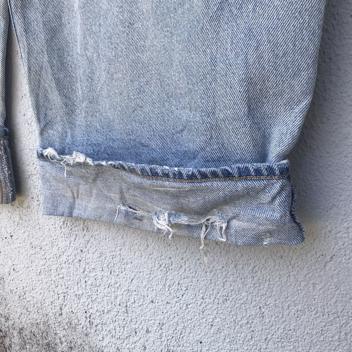 Japanese Brand Distressed!! Another Edition Wide Leg Ripped Baggy Jeans Size US 26 / EU 42 - 9 Thumbnail