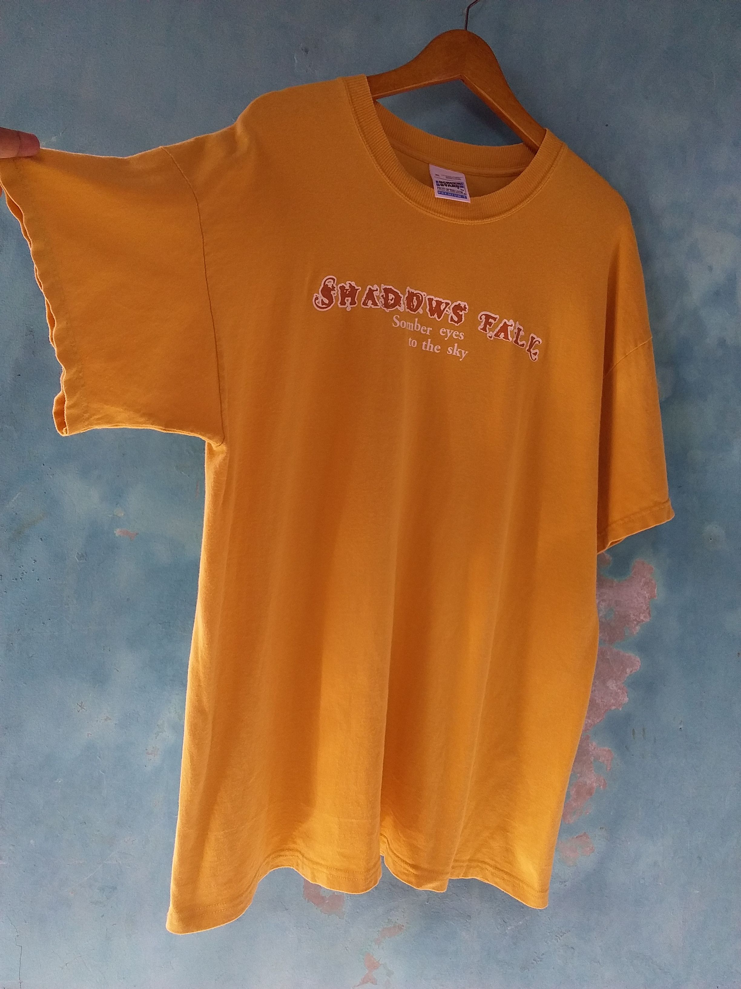 Band Tees Vintage Shadows Fall Somber eyes to the sky promo t-shirt Size US XL / EU 56 / 4 - 9 Thumbnail