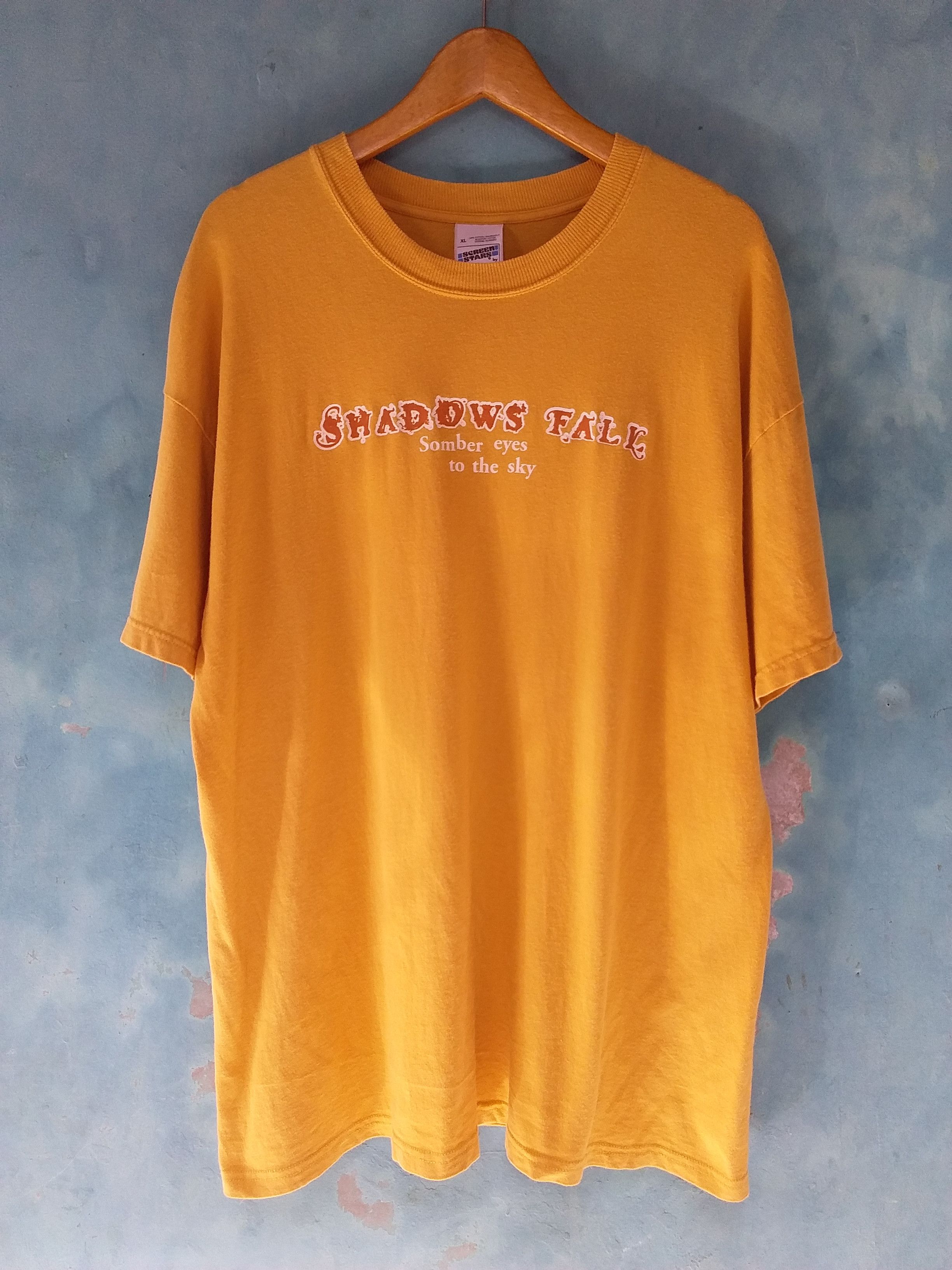Band Tees Vintage Shadows Fall Somber eyes to the sky promo t-shirt Size US XL / EU 56 / 4 - 5 Thumbnail