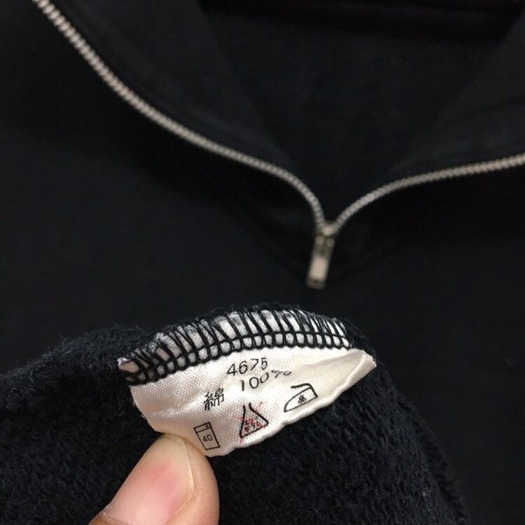 Paul Smith PAUL SMITH Half Zip Plain Sweatshirt Size US L / EU 52-54 / 3 - 8 Thumbnail