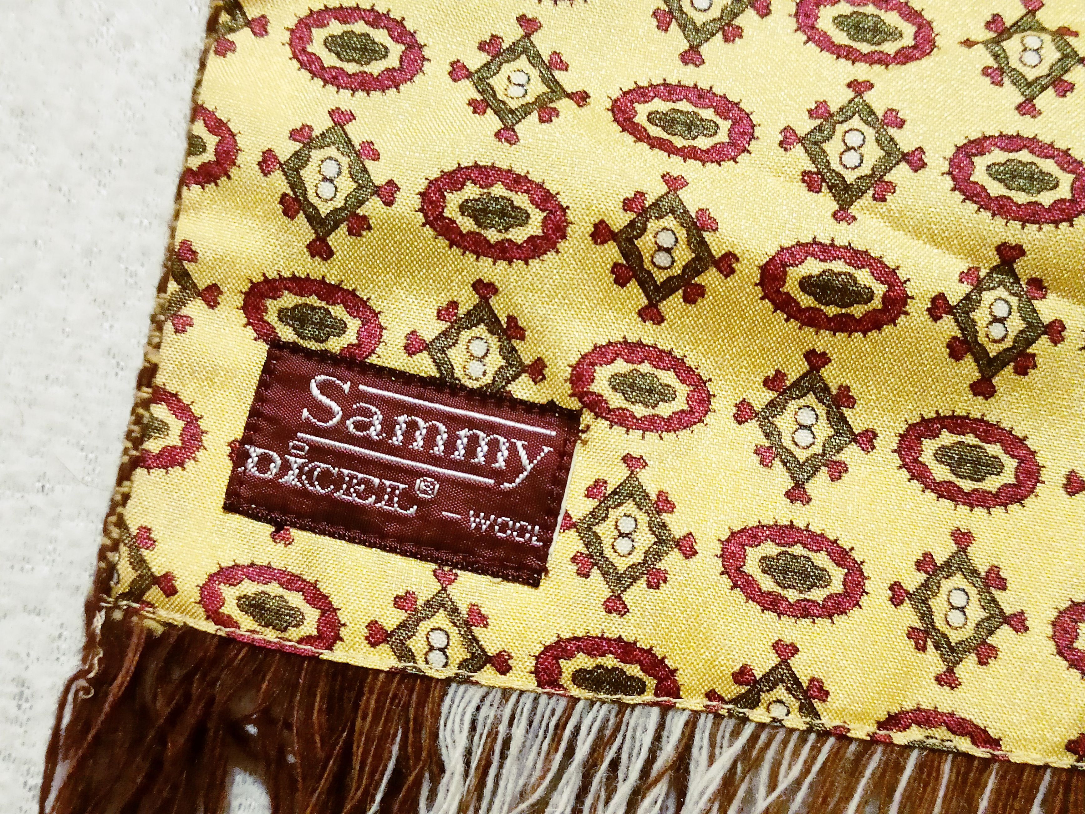 Designer × Vintage SAMMY vintage reversible Scarf Size ONE SIZE - 3 Thumbnail