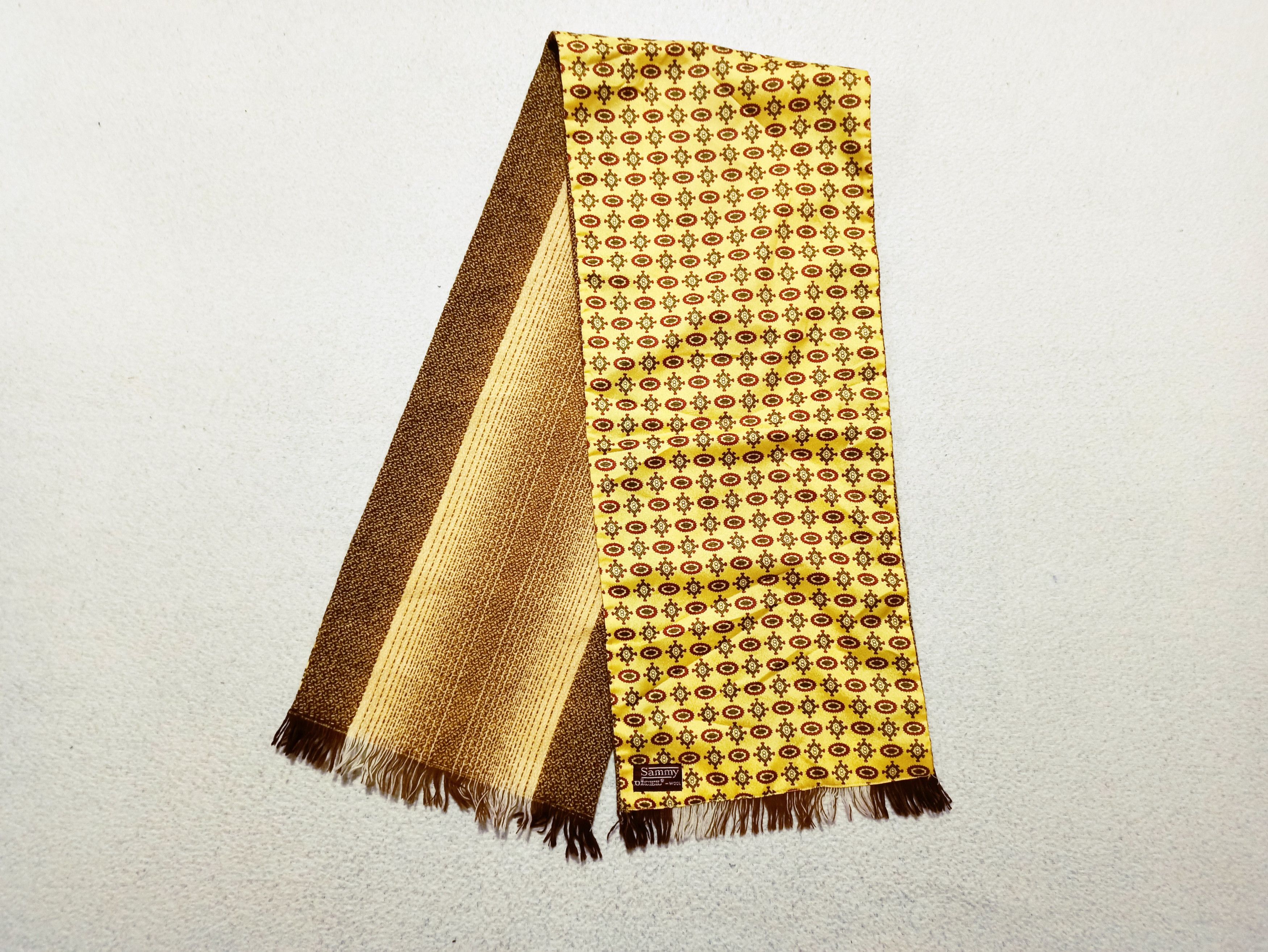 Designer × Vintage SAMMY vintage reversible Scarf Size ONE SIZE - 1 Thumbnail