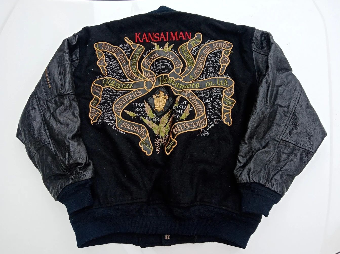 image of Archival Clothing x Kansai Yamamoto Kansaiyamamoto Yutakanishimura Scartish in Black (Size XL)