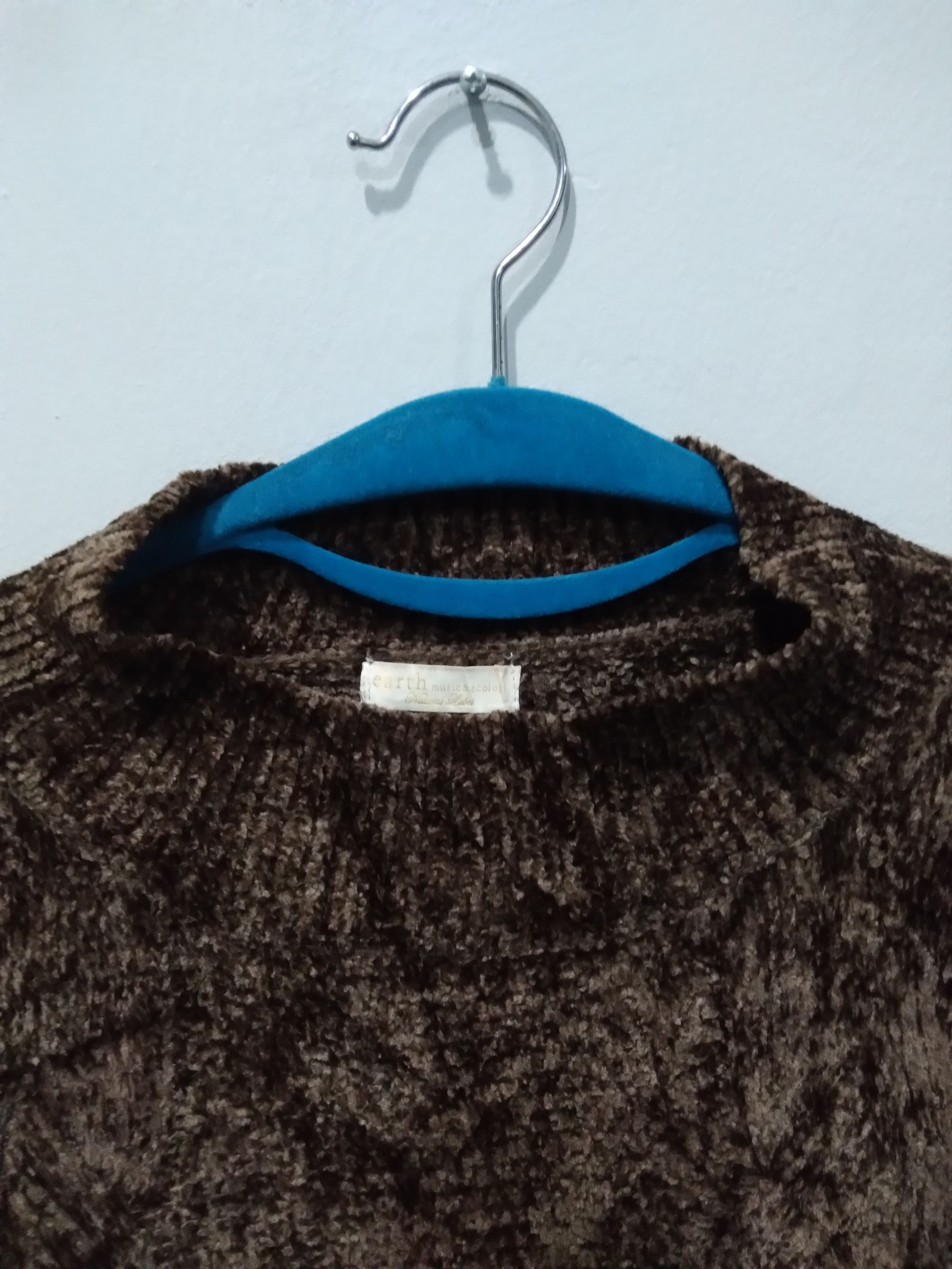 Japanese Brand EARTH MUSIC & ECOLOGY KNITTED TOP Size L / US 10 / IT 46 - 4 Thumbnail