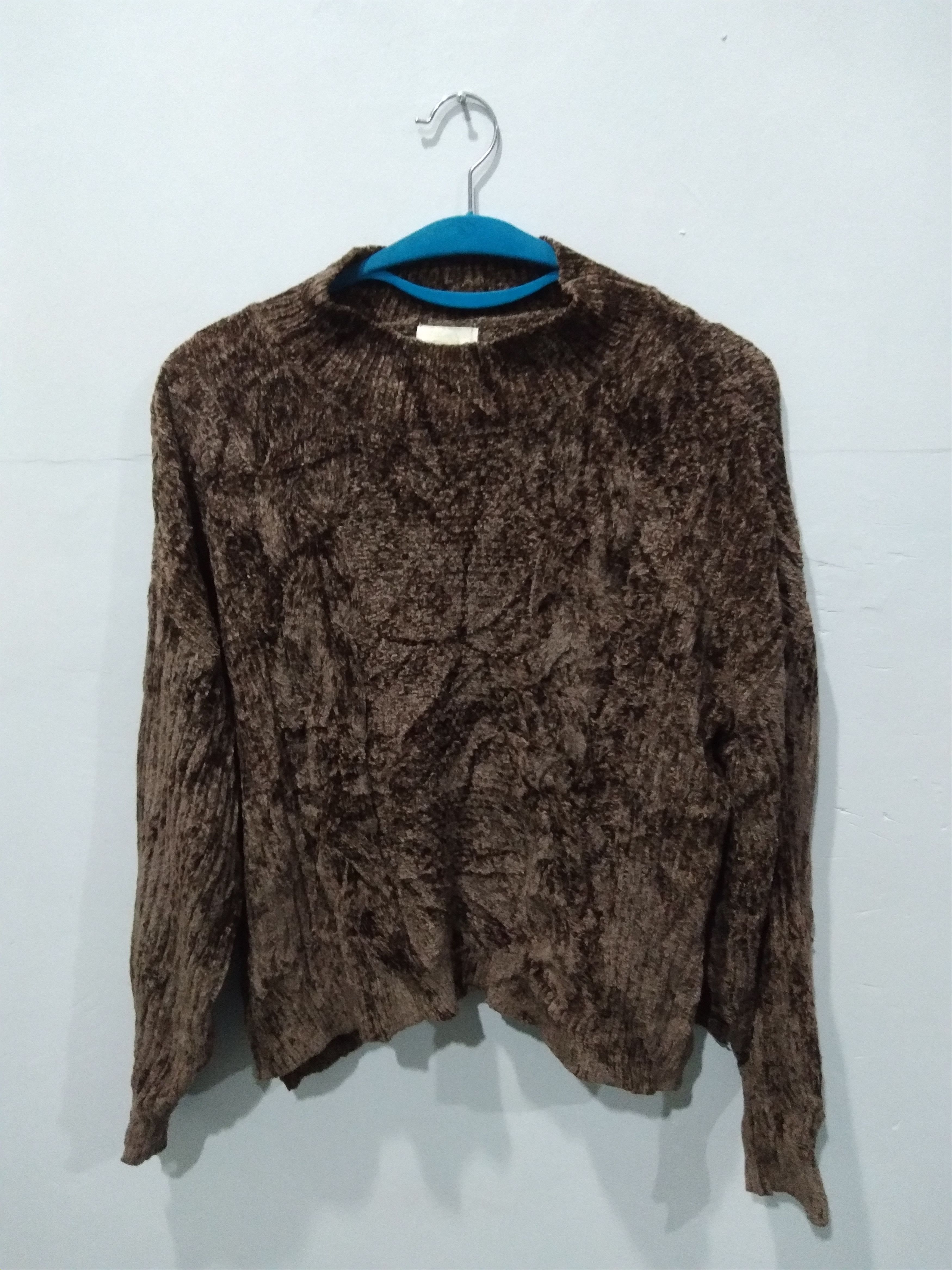 Japanese Brand EARTH MUSIC & ECOLOGY KNITTED TOP Size L / US 10 / IT 46 - 1 Thumbnail