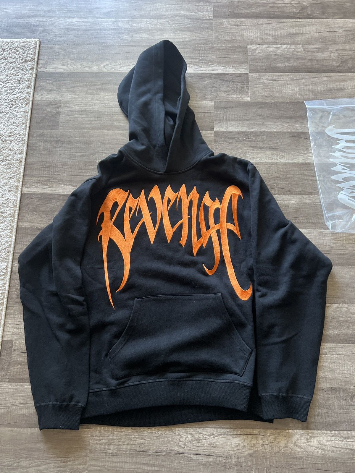 Revenge Revenge Embroidered Hoodie Orange Size US L / EU 52-54 / 3 - 4 Thumbnail